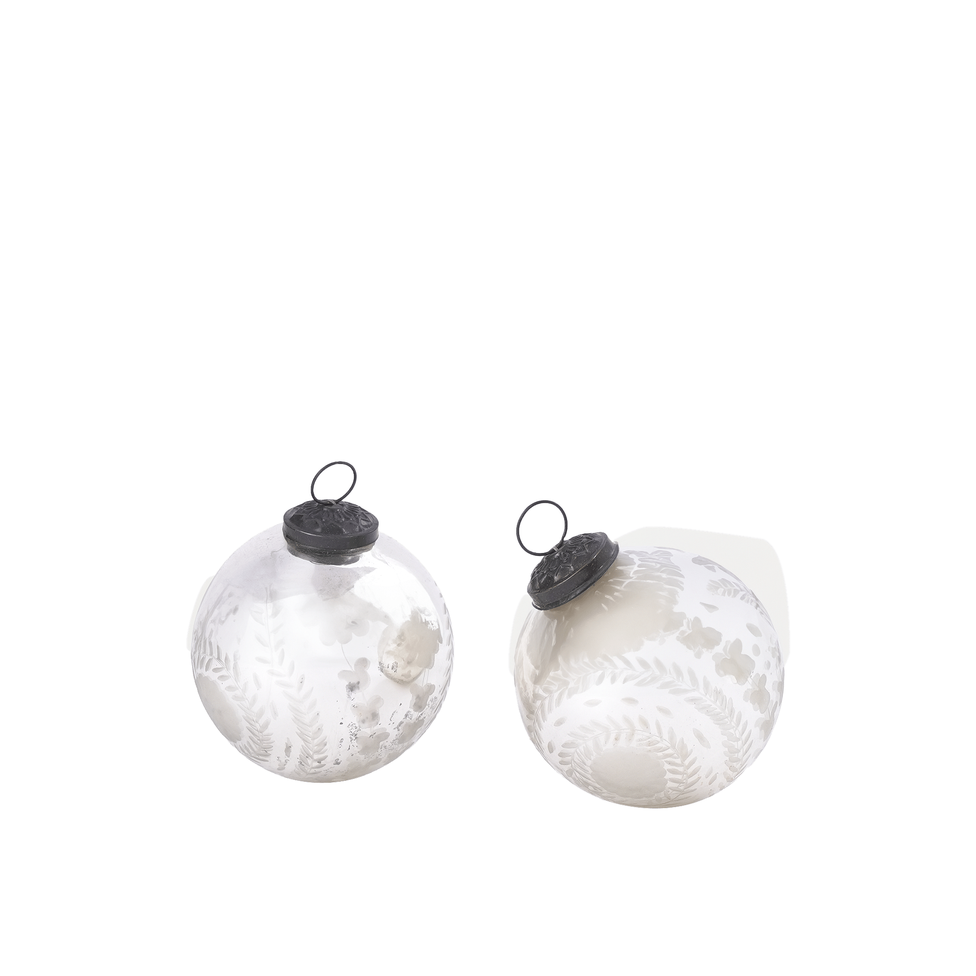 Chrimbo Etched Ornament Set