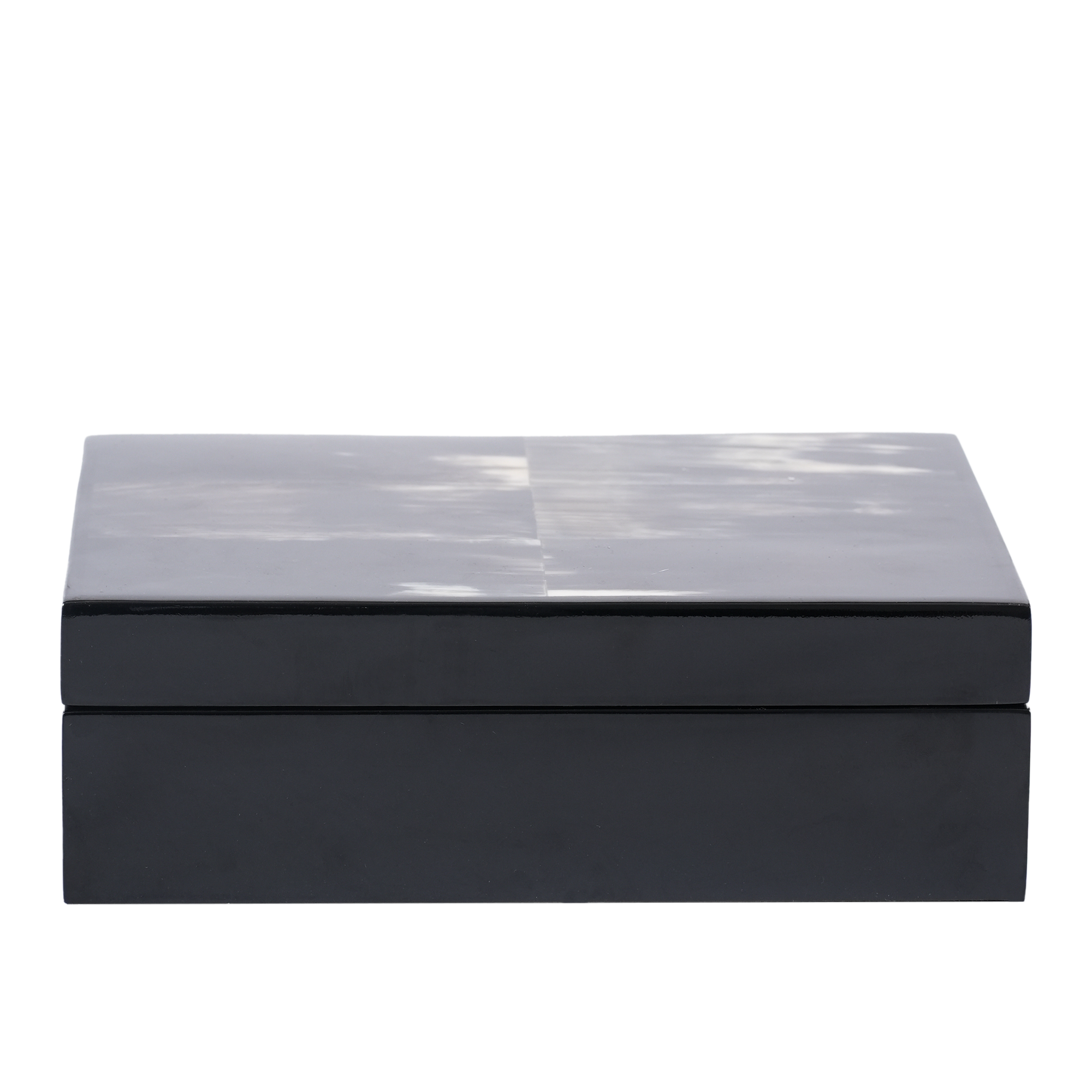 Bison Marbled Horn Decor Box