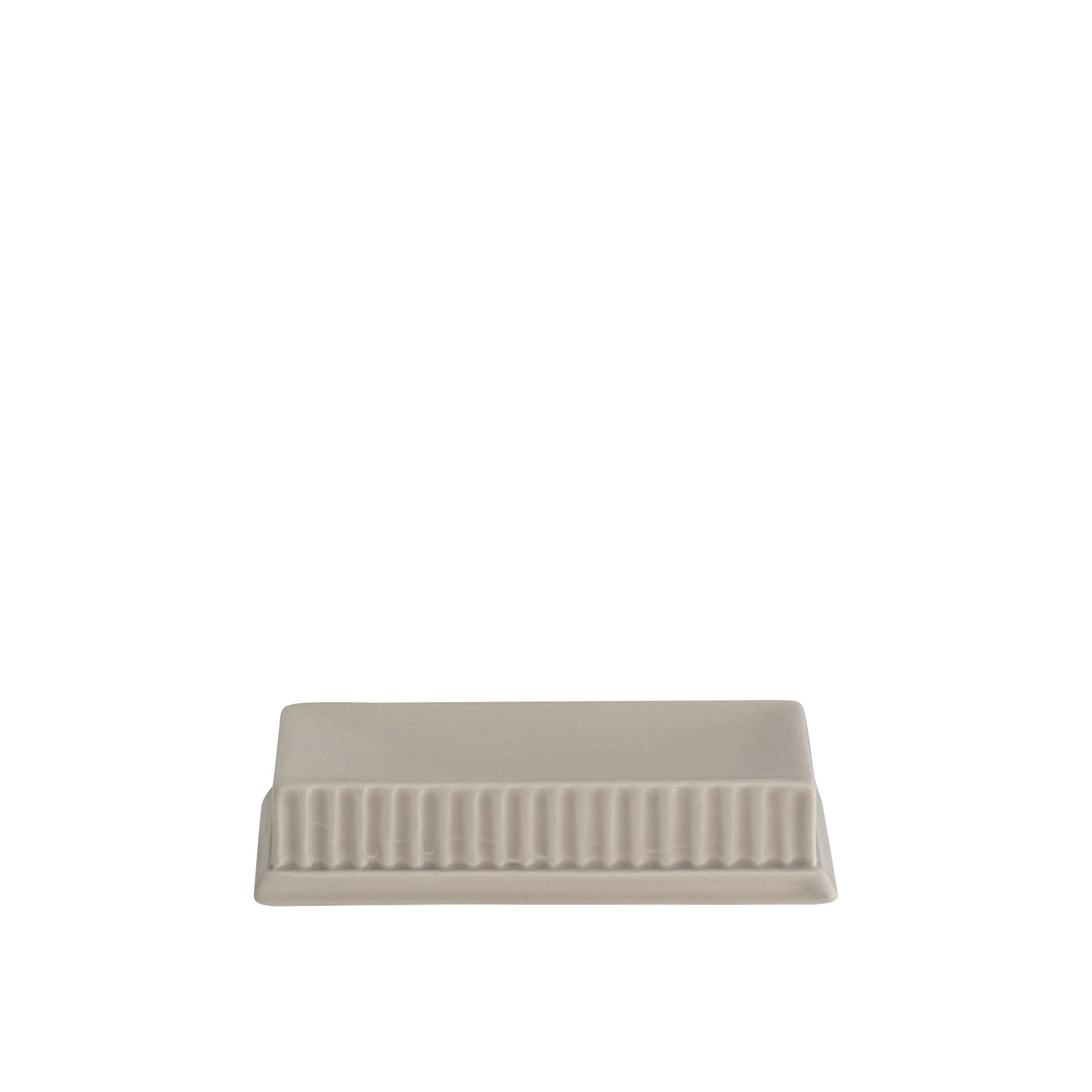 Monogram Soap Dish Cream