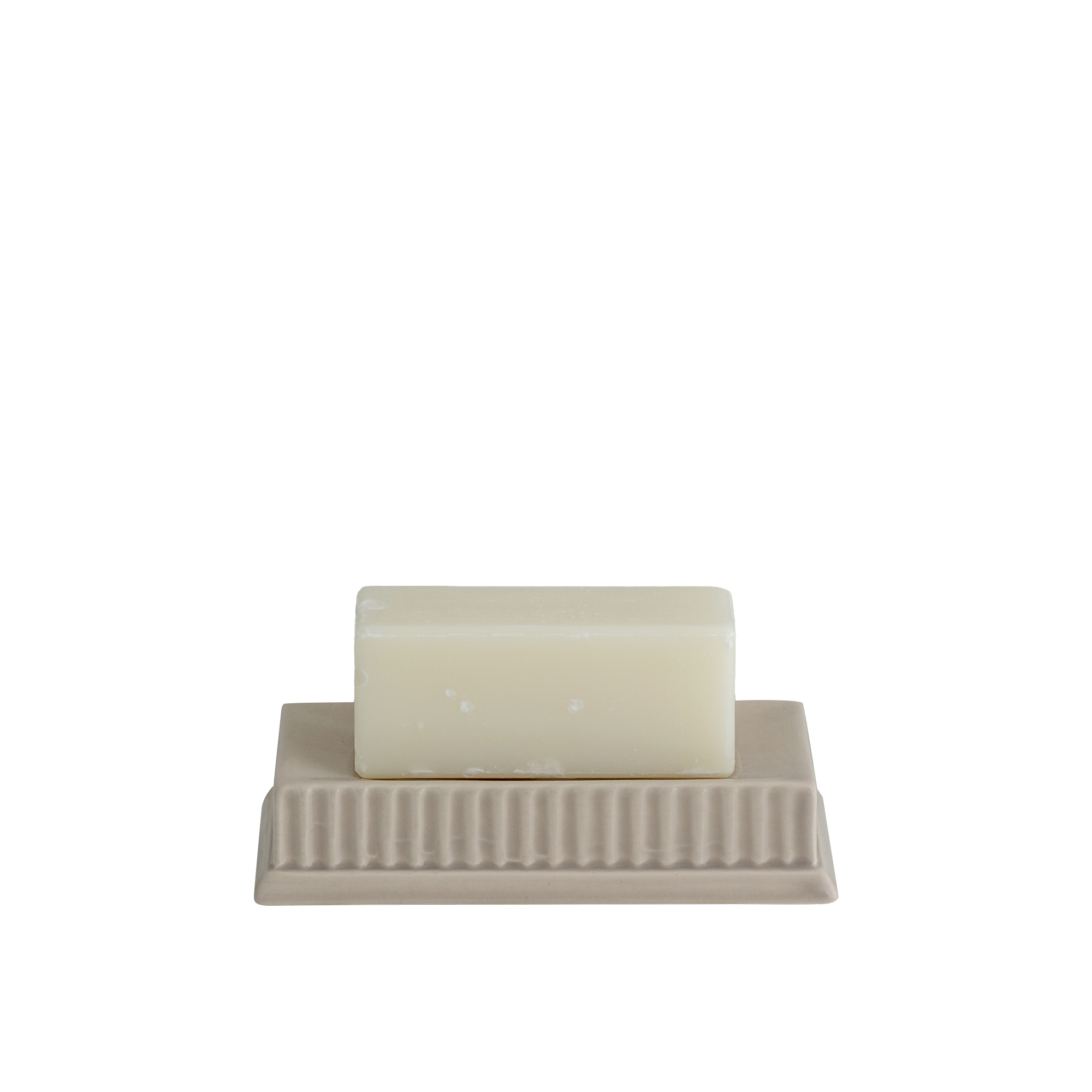 Monogram Soap Dish Cream