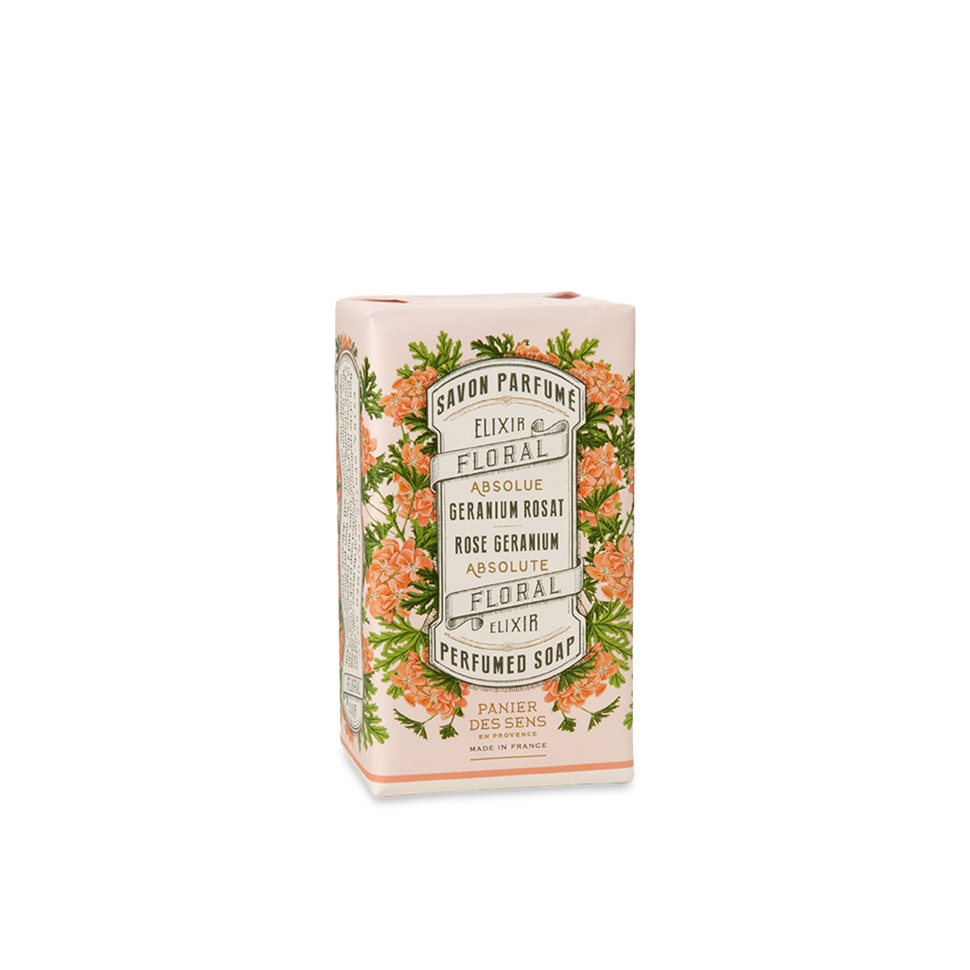Vegetable solid soap - Rose Geranium 150gm