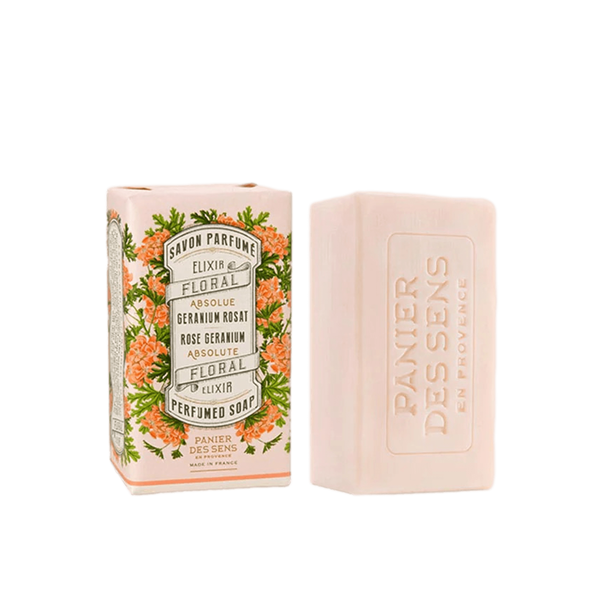 Vegetable solid soap - Rose Geranium 150gm