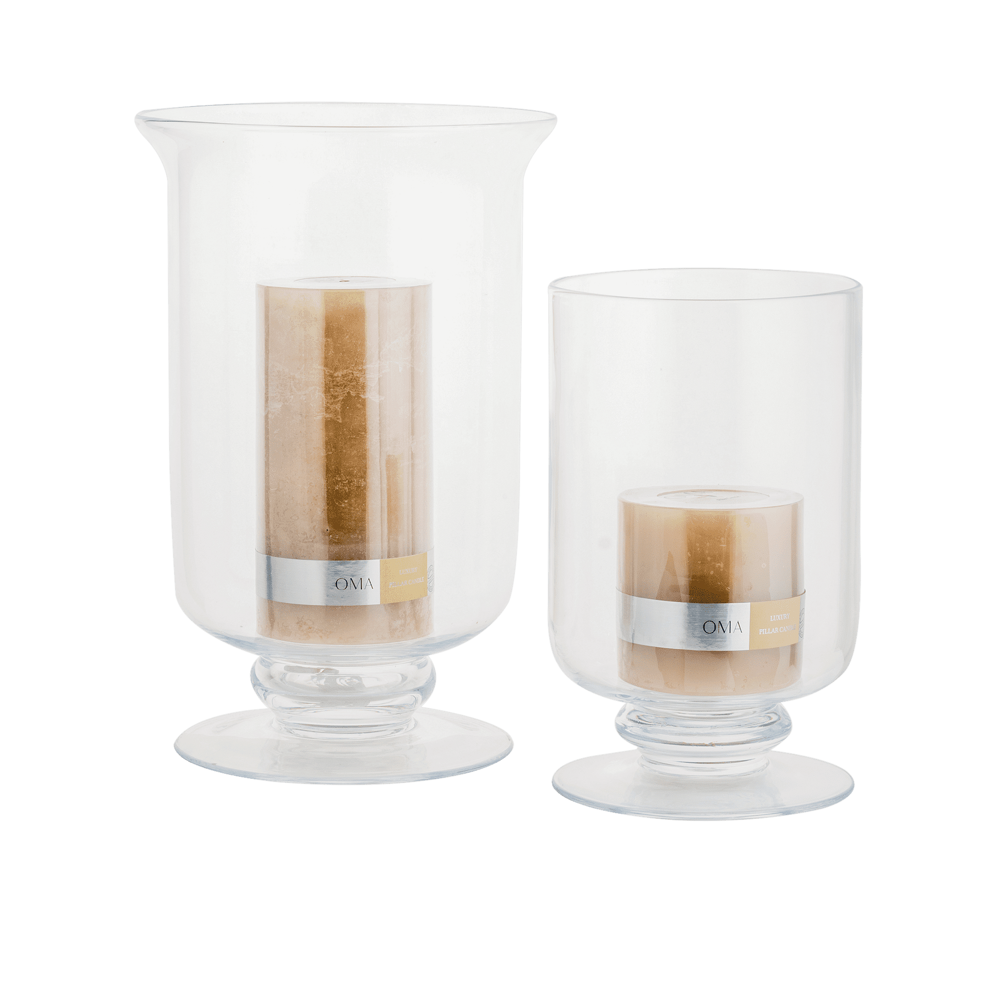 Deliciae Pillar Candle Beige