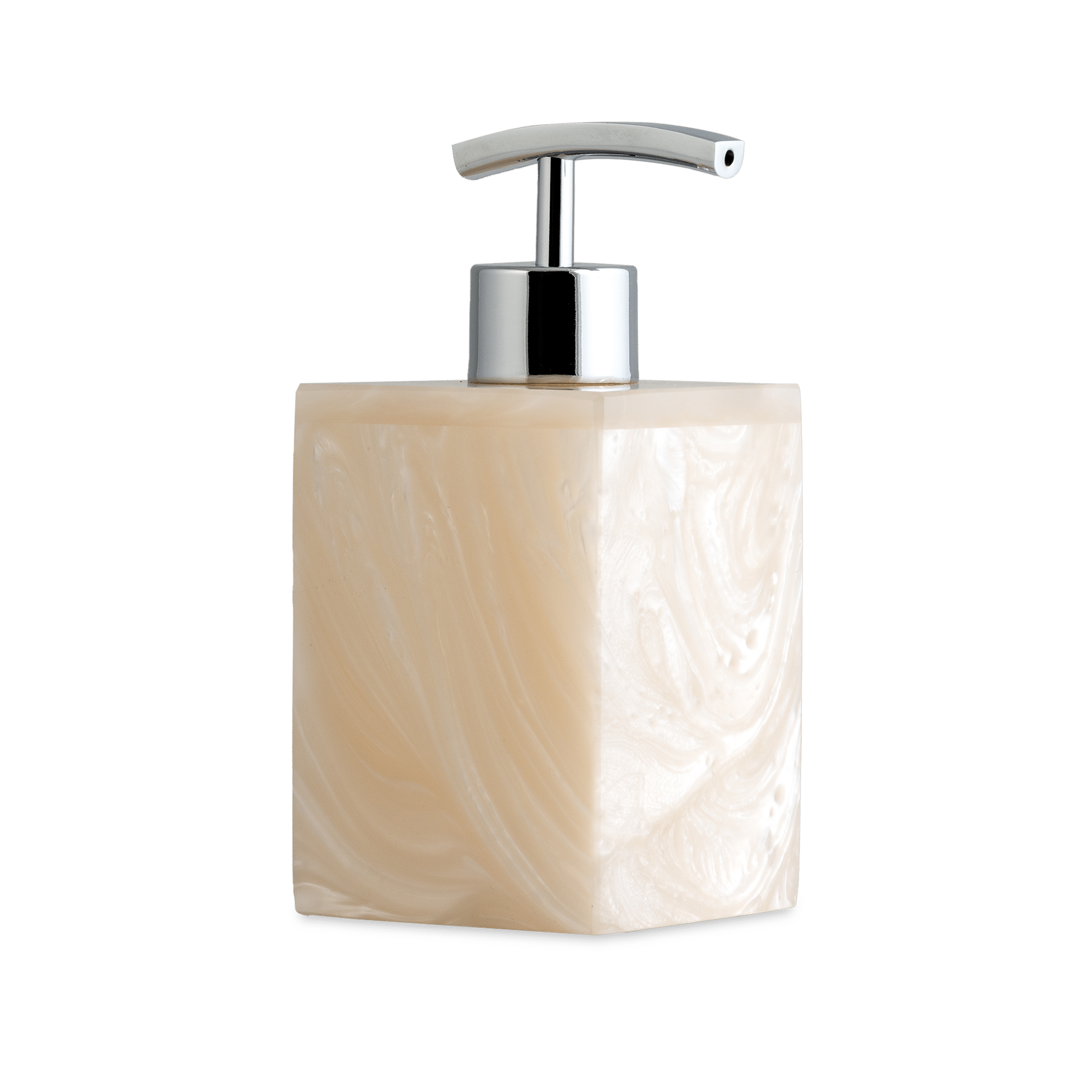 Capiz Soap Dispenser Pearl