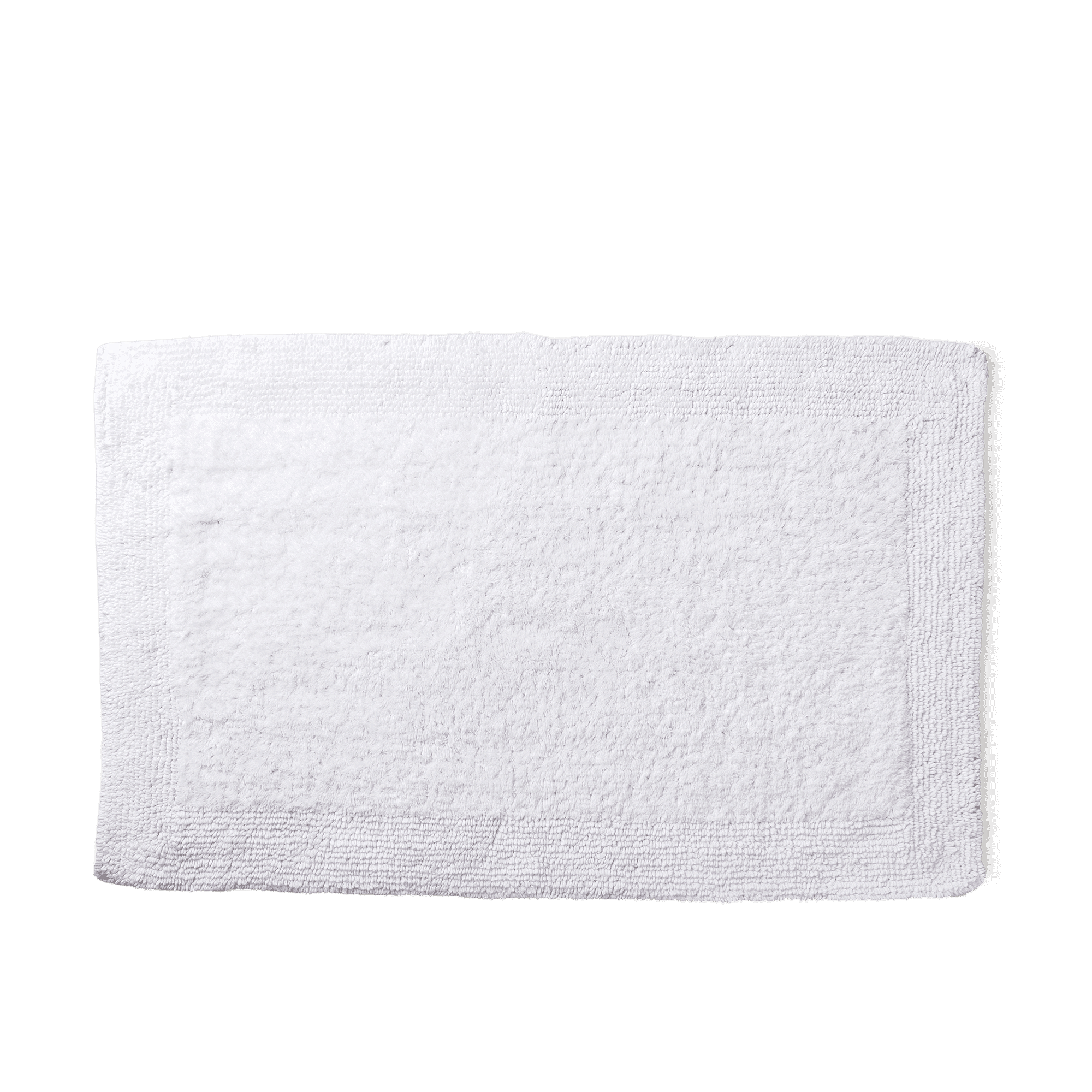 Furrow Reversible 100% Cotton Bath Rug