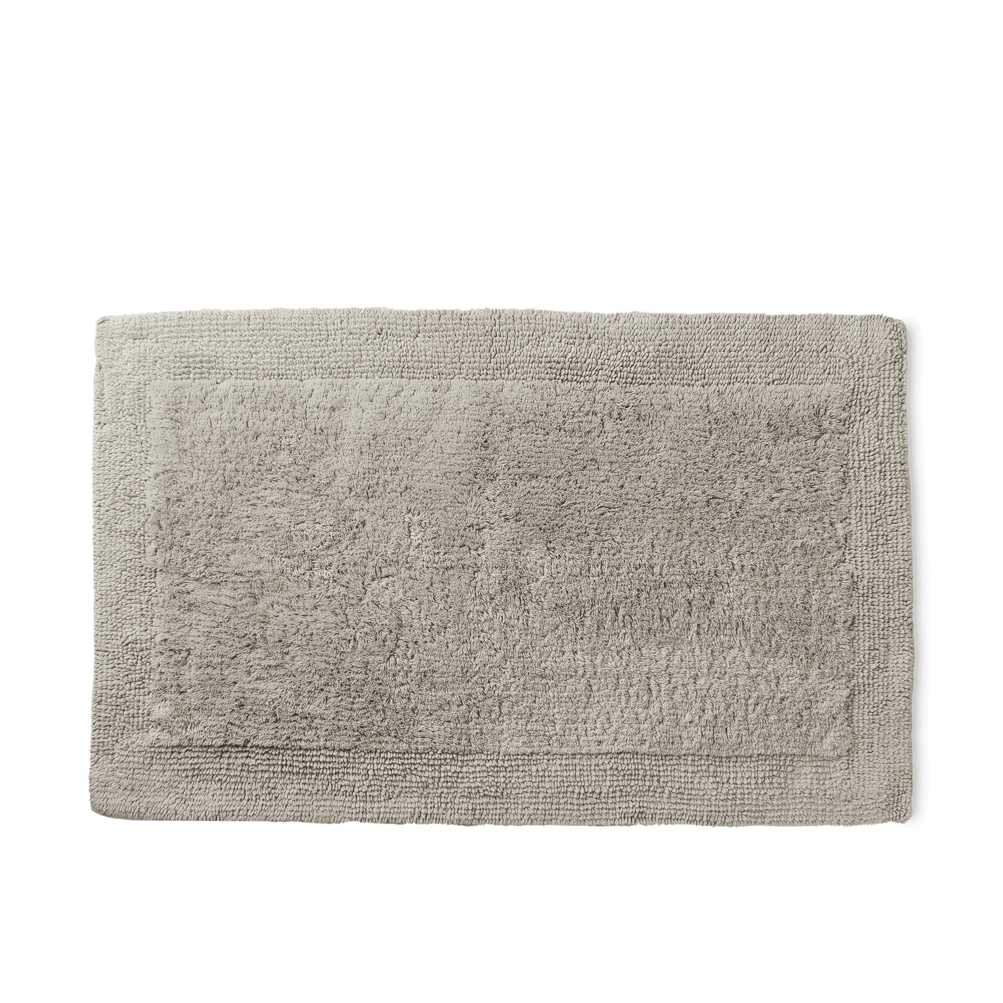 Furrow Reversible 100% Cotton Bath Rug