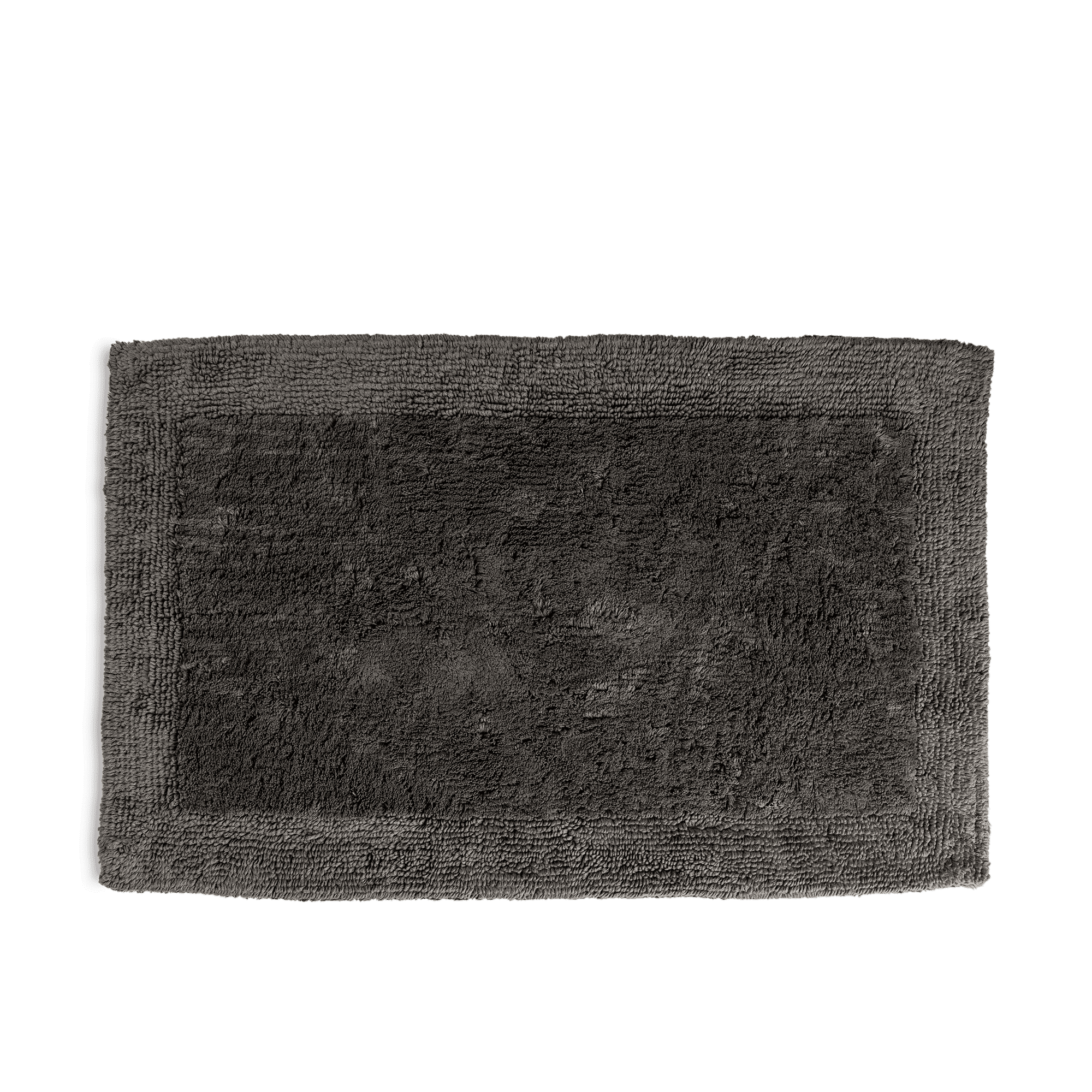 Furrow Reversible 100% Cotton Bath Rug