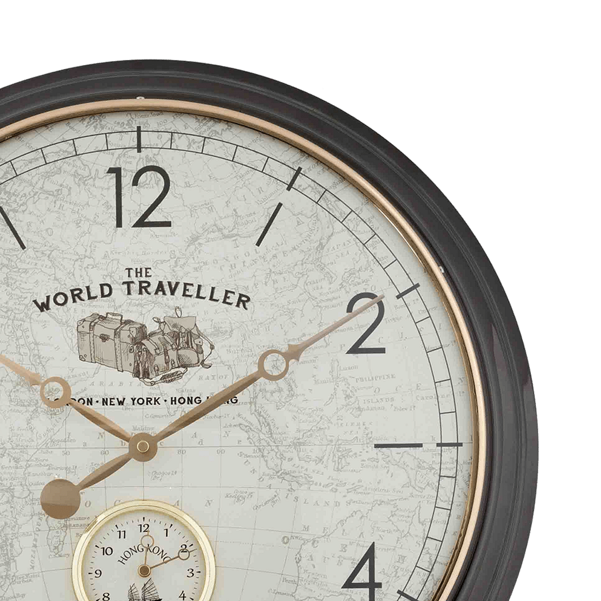Traveller Wall Clock