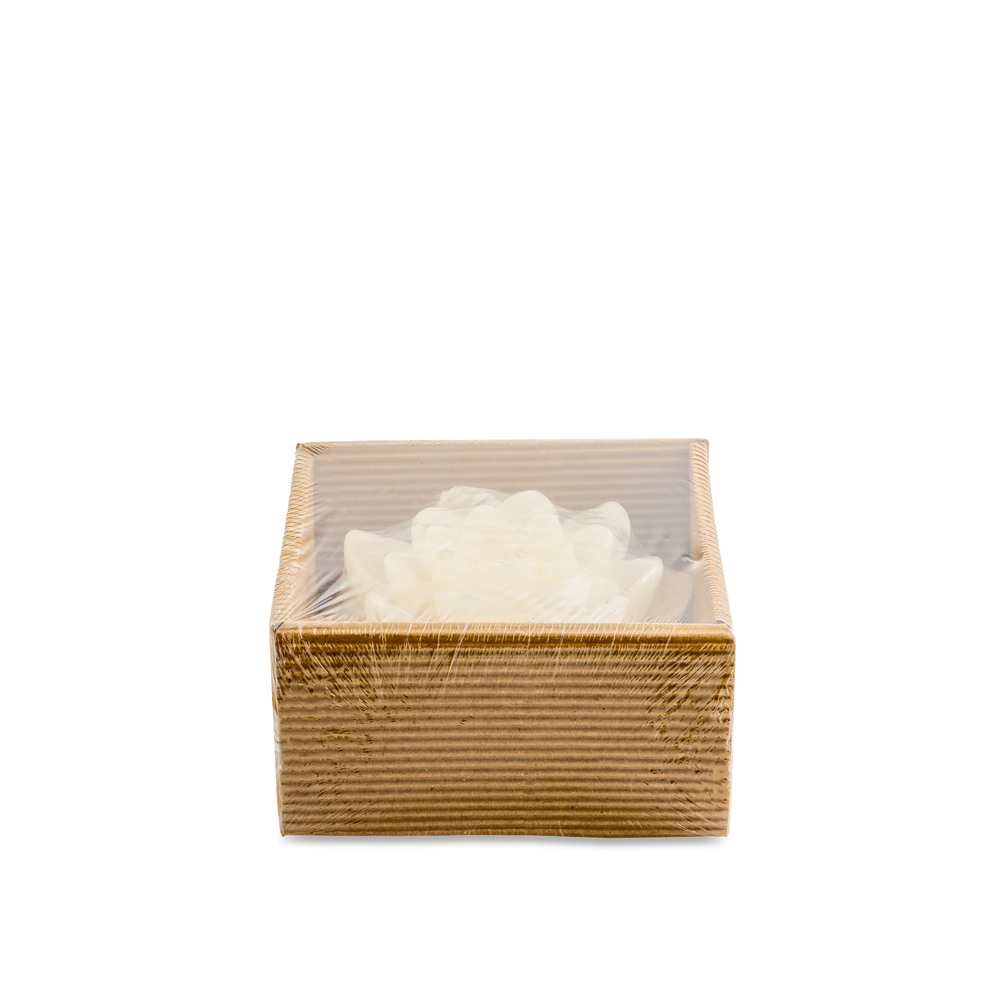 BIEGE FLOATING CANDLE LRG