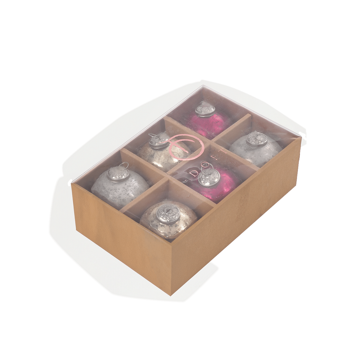 Festive Ornament Lrg S/6