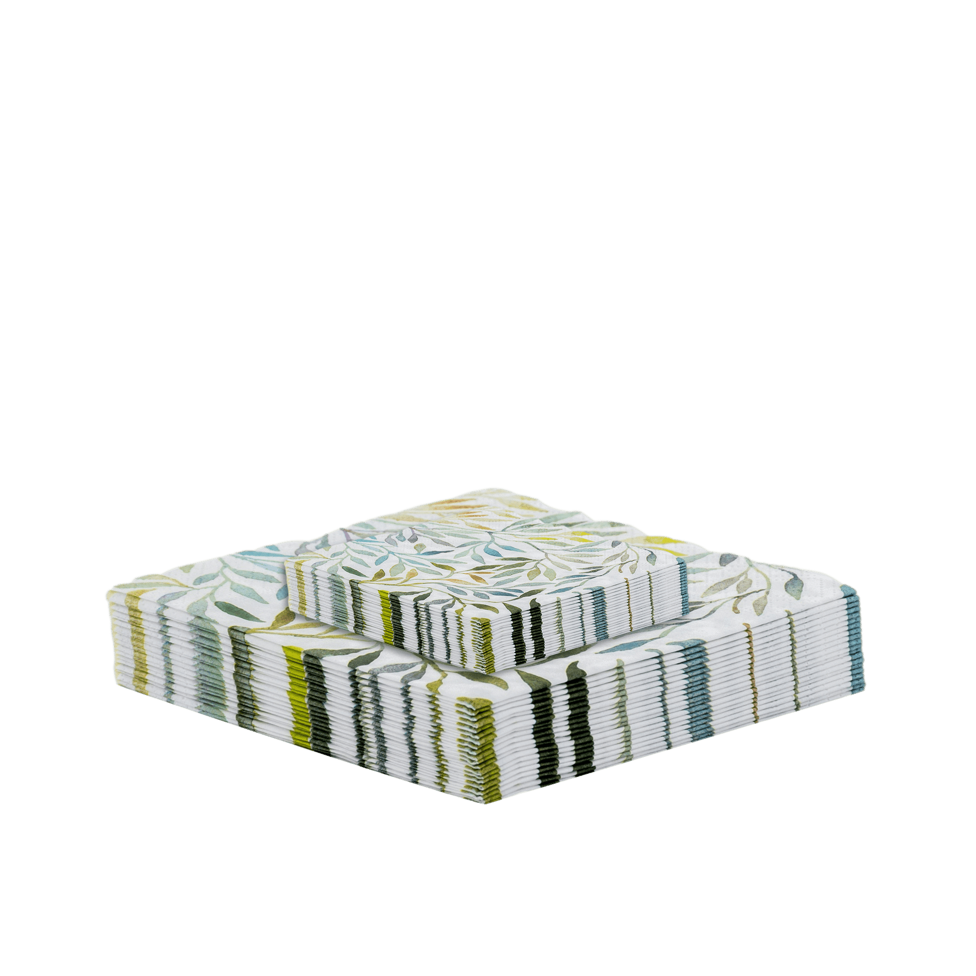 Willow Leaves Cocktail Napkins, Set Of 20