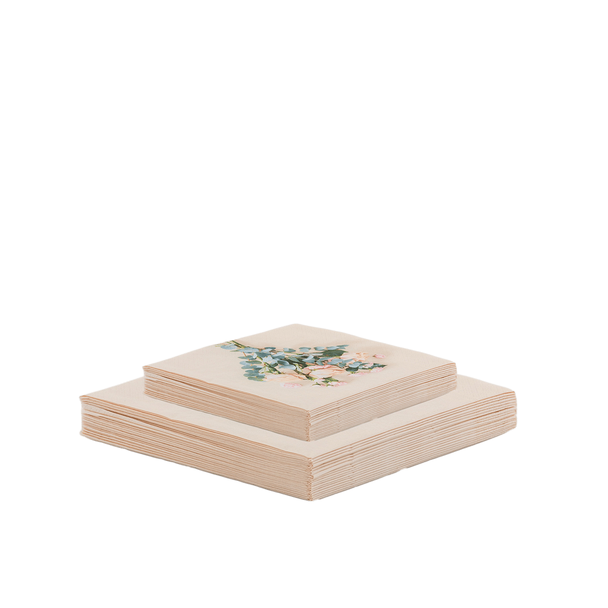 Peach Roses Lunch Napkin
