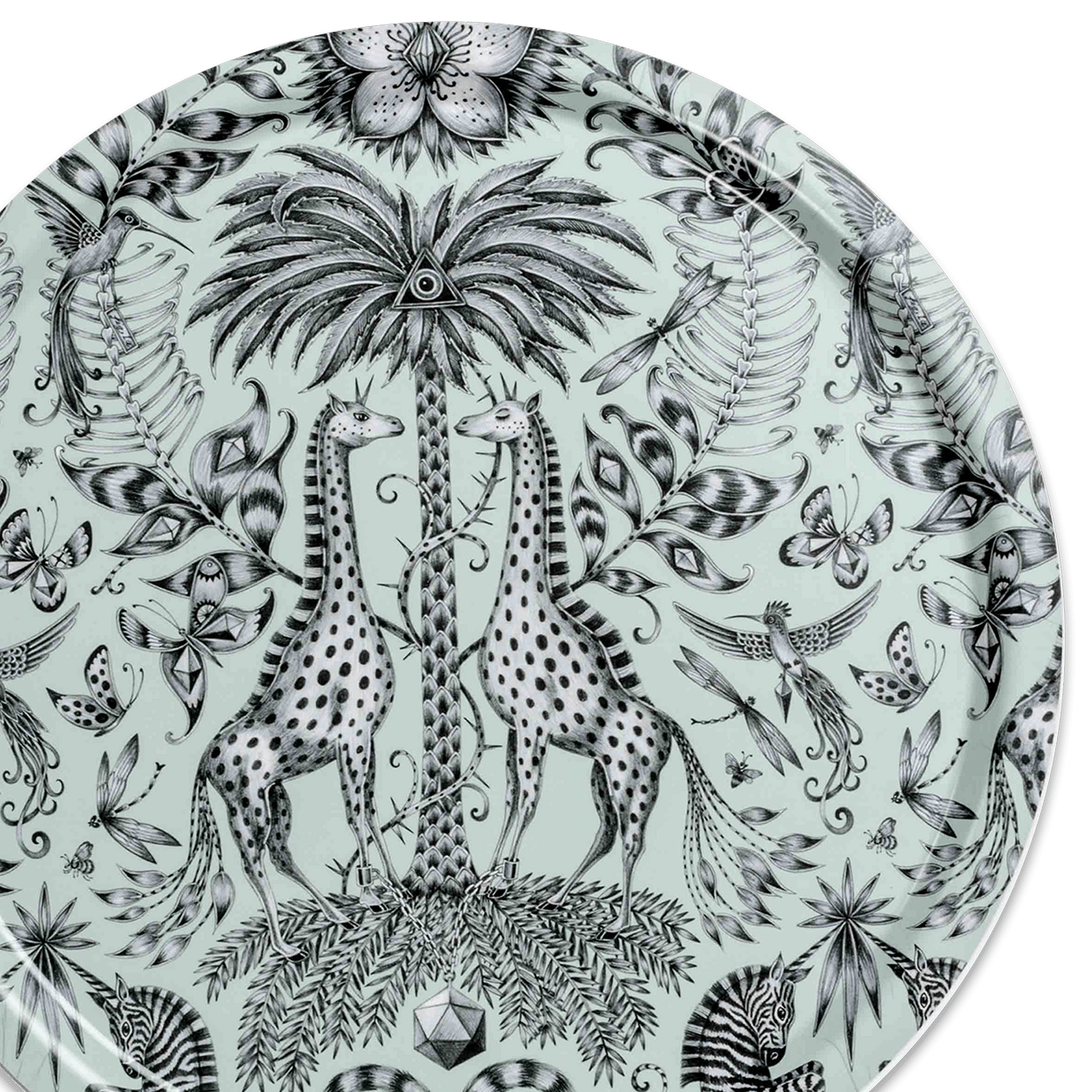 Round Serving Tray