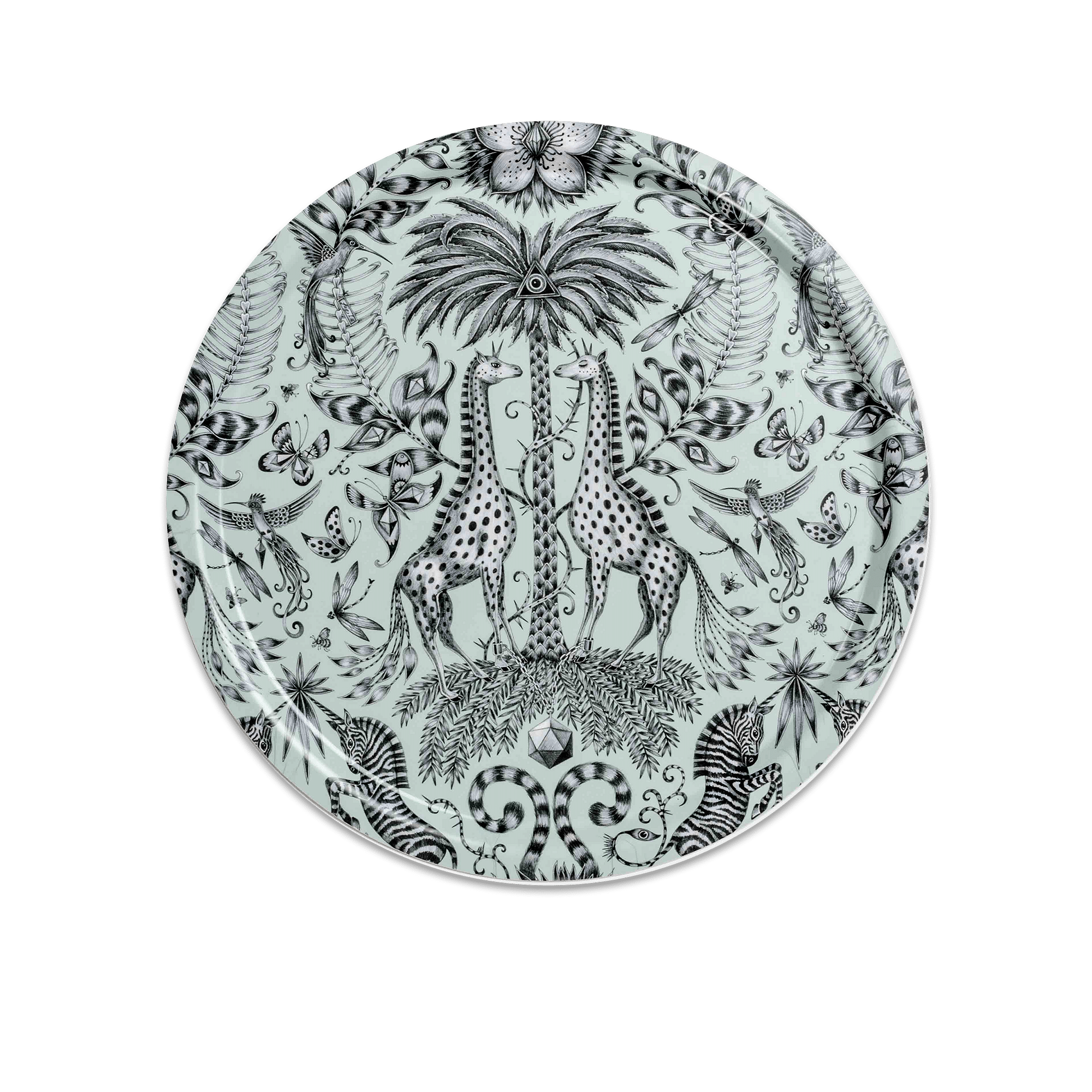 Round Serving Tray