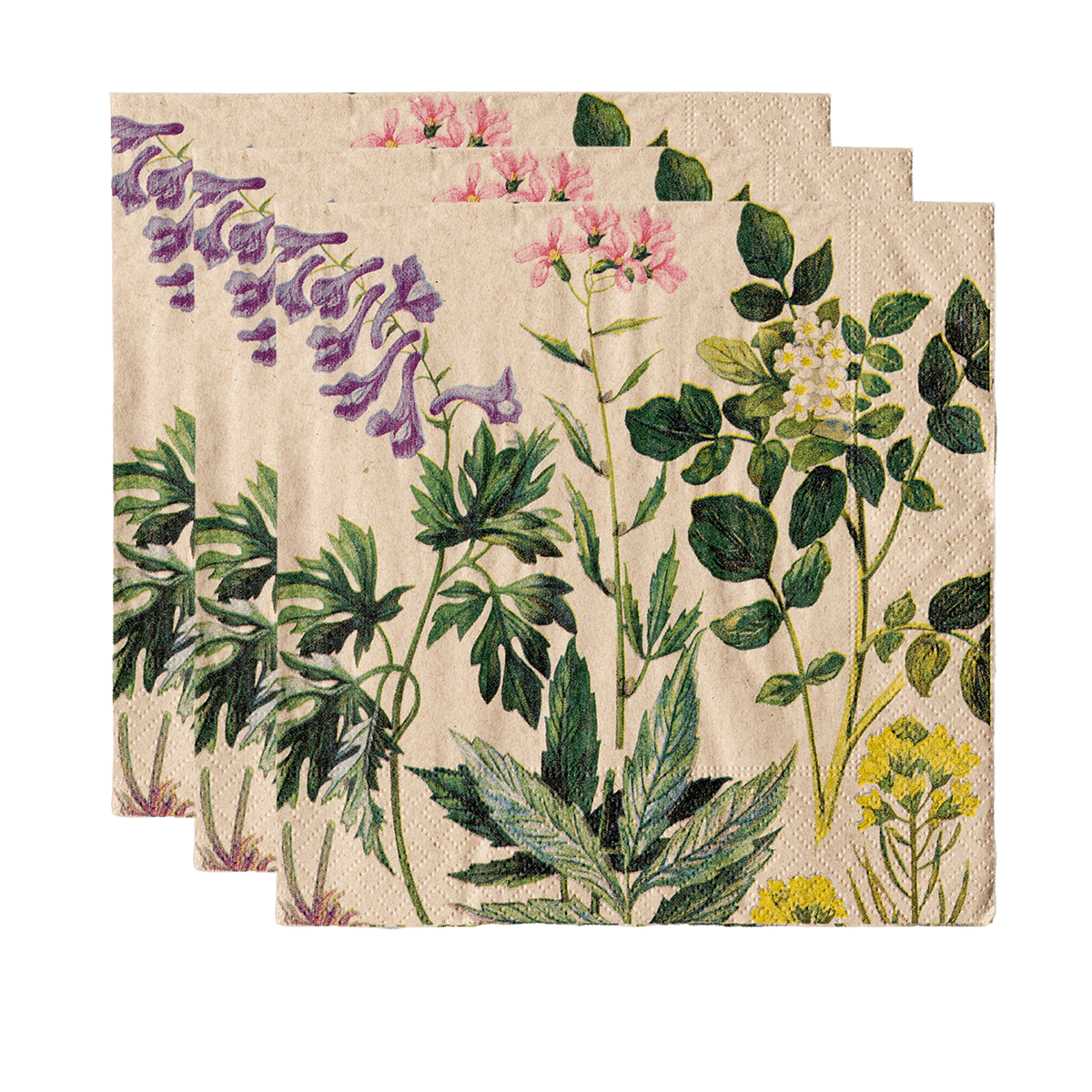Botanical Pattern Lunch Napkin