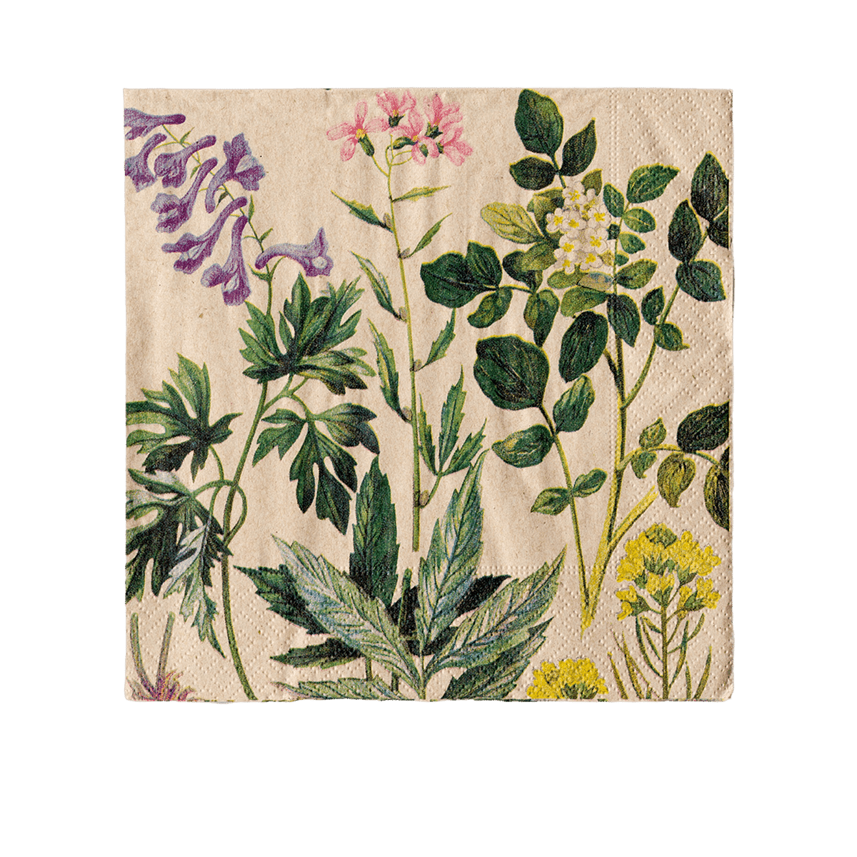 Botanical Pattern Lunch Napkin