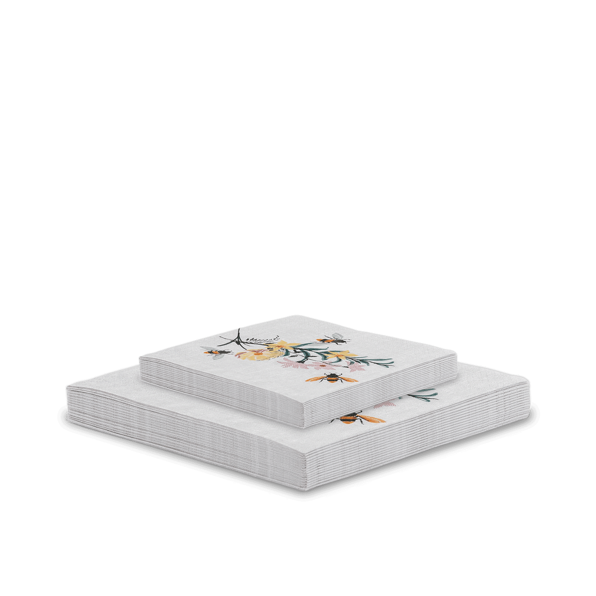 Floral Bees Lunch Napkin