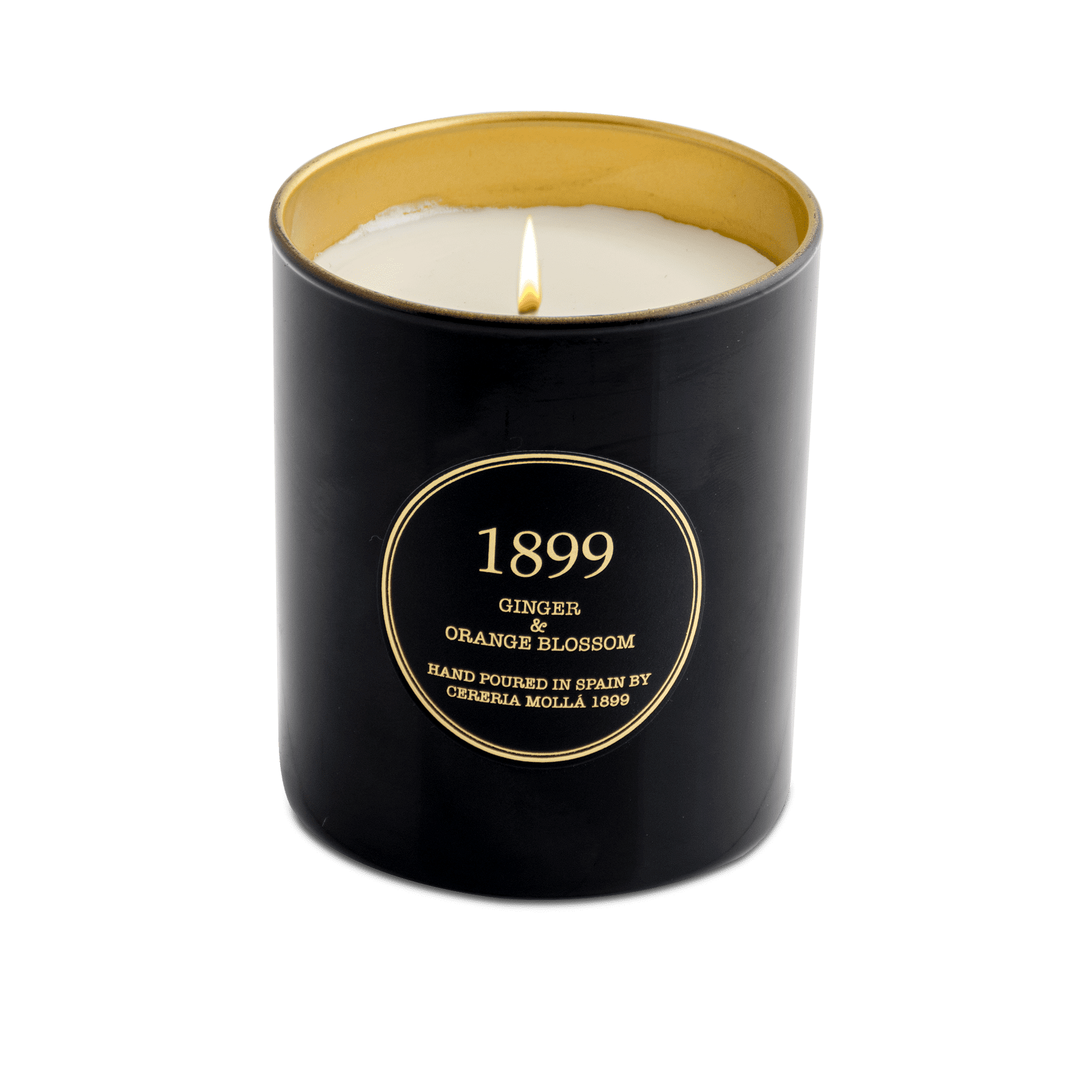 Ginger & Orange Blossom Scented Candle Jar