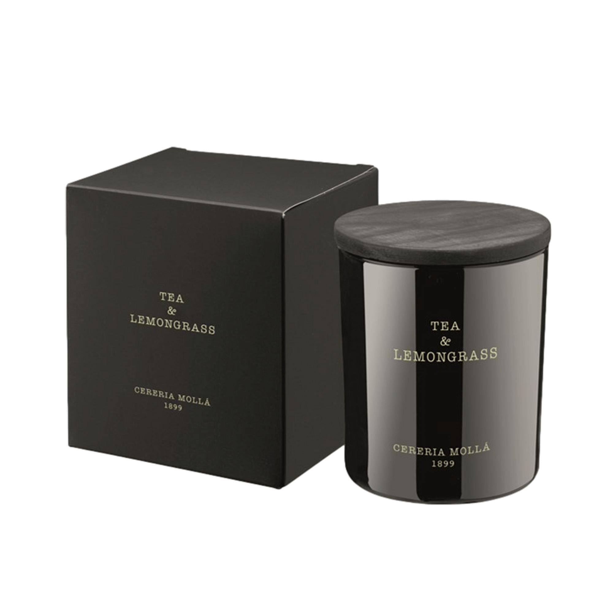 Tea & Lemongrass Scented Candle