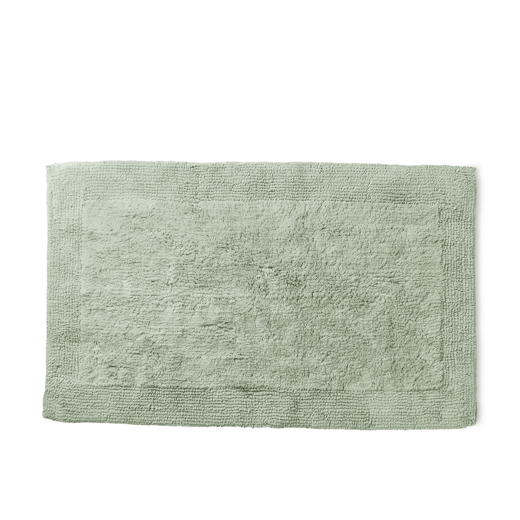 Furrow Reversible 100% Cotton Bath Rug