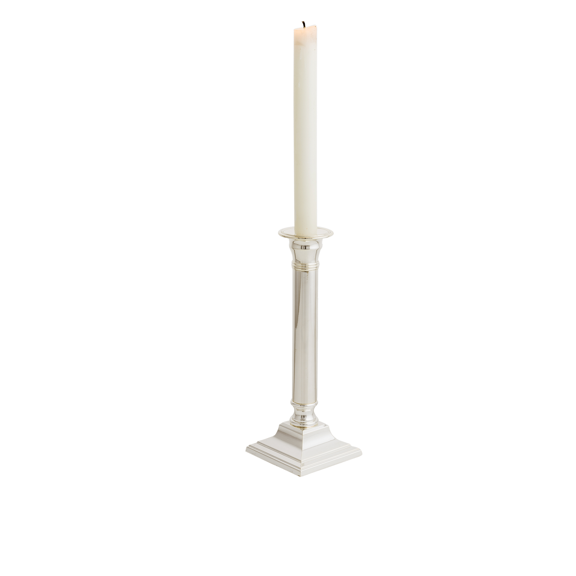 Classic Square Base Taper Candle Holder
