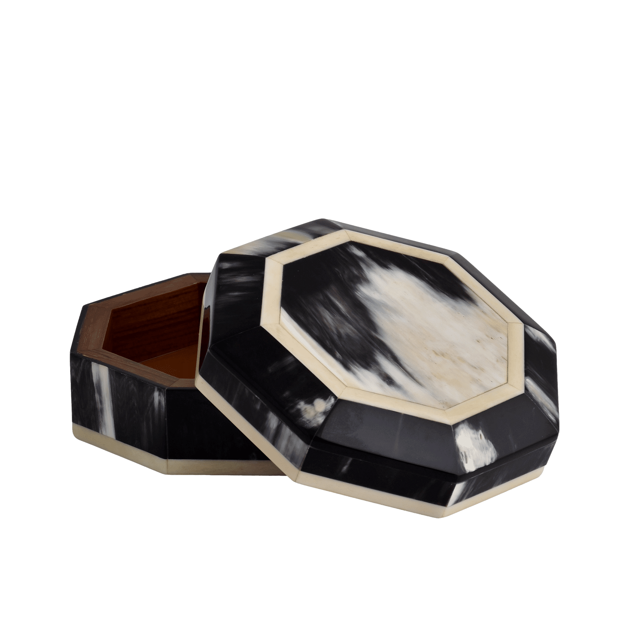 Bison Marbled Horn Deor Box