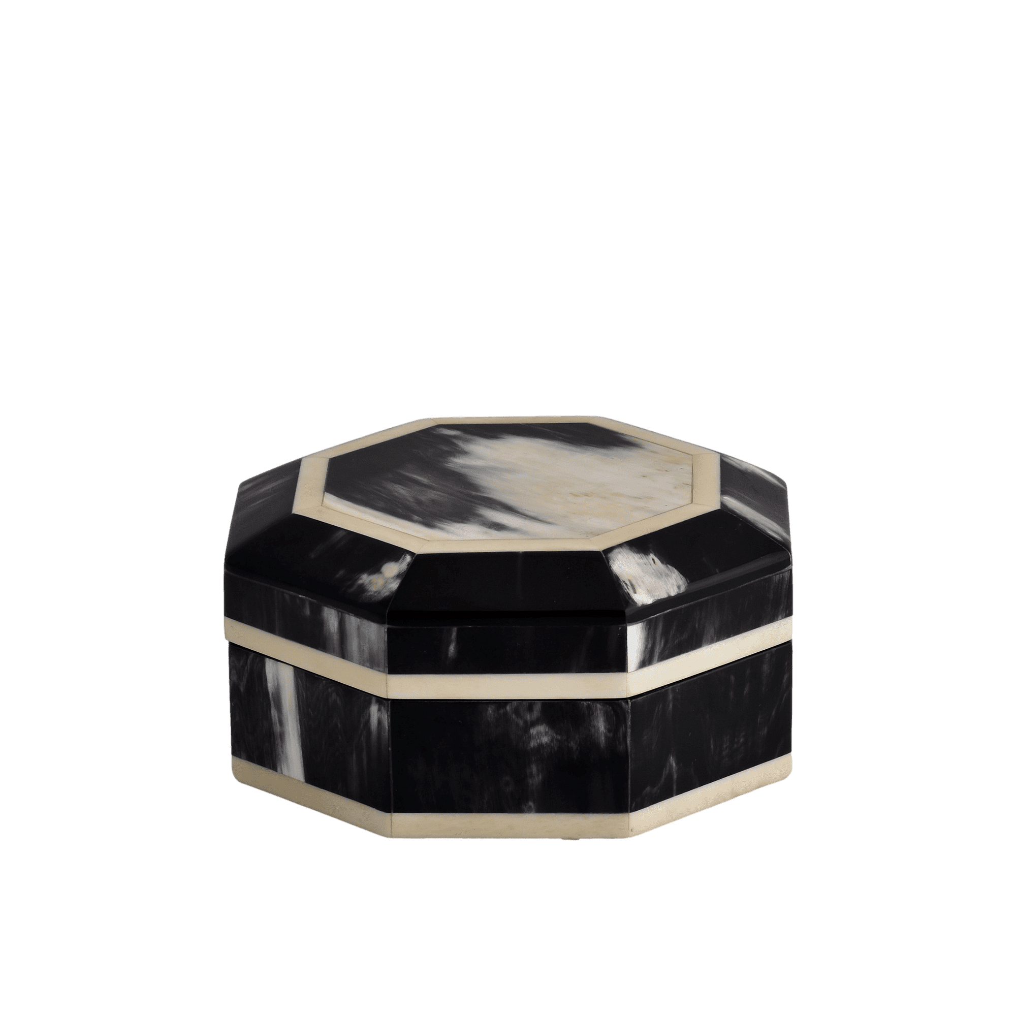 Bison Marbled Horn Deor Box
