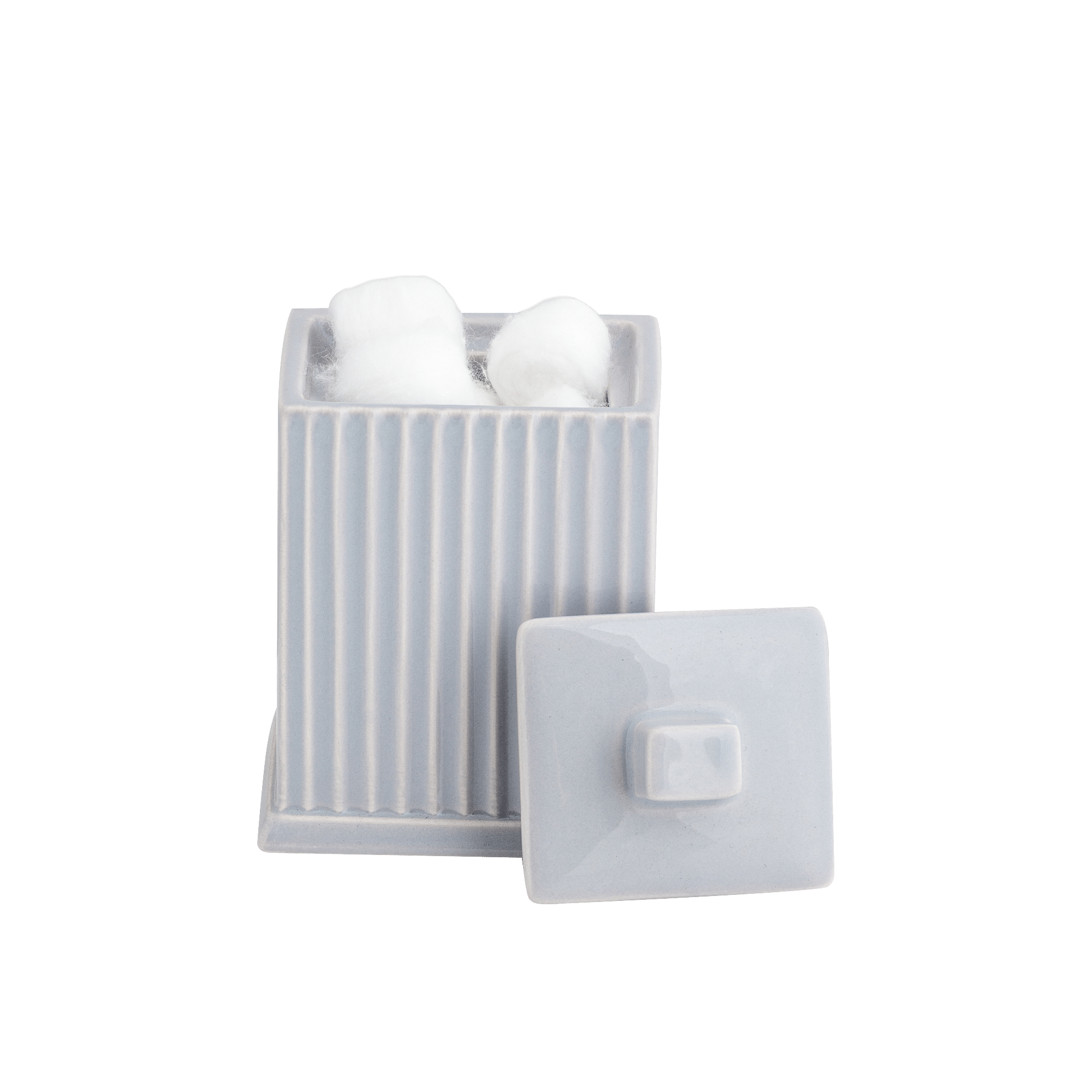 Monogram Cotton Jar