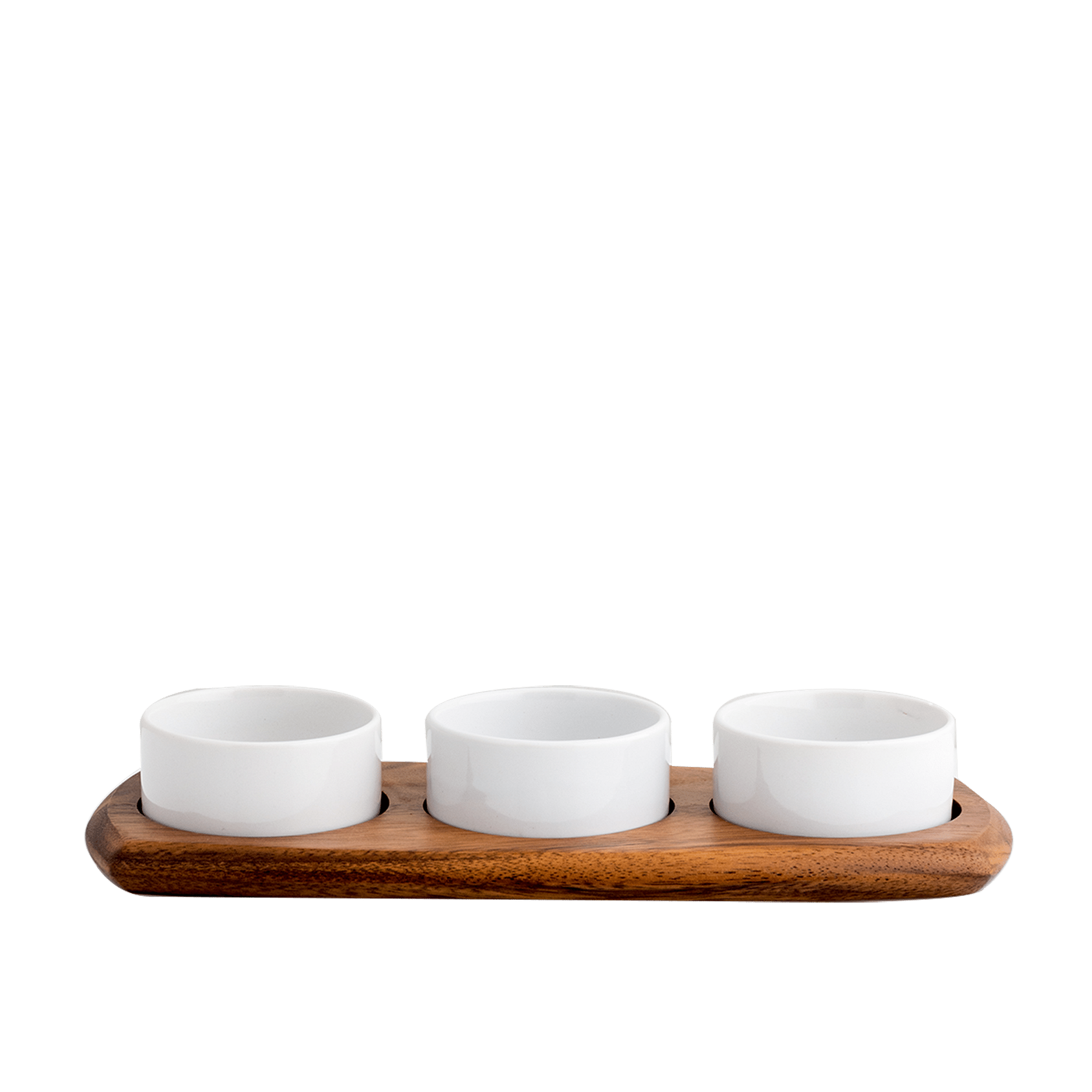 Dip Bowl Set W/tray