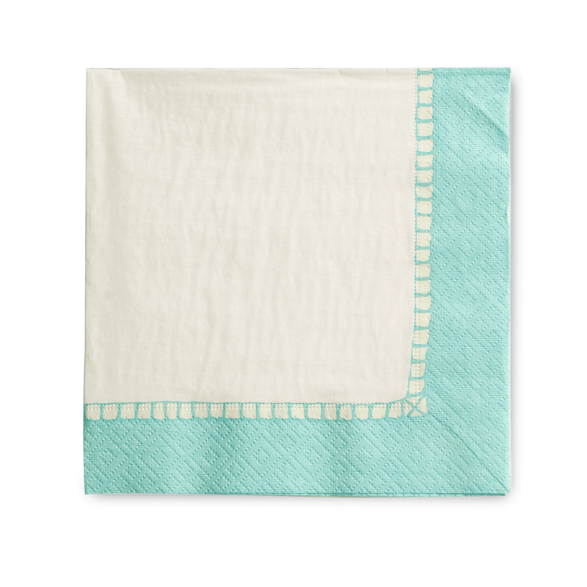 Linen Border Paper Napkins S/20
