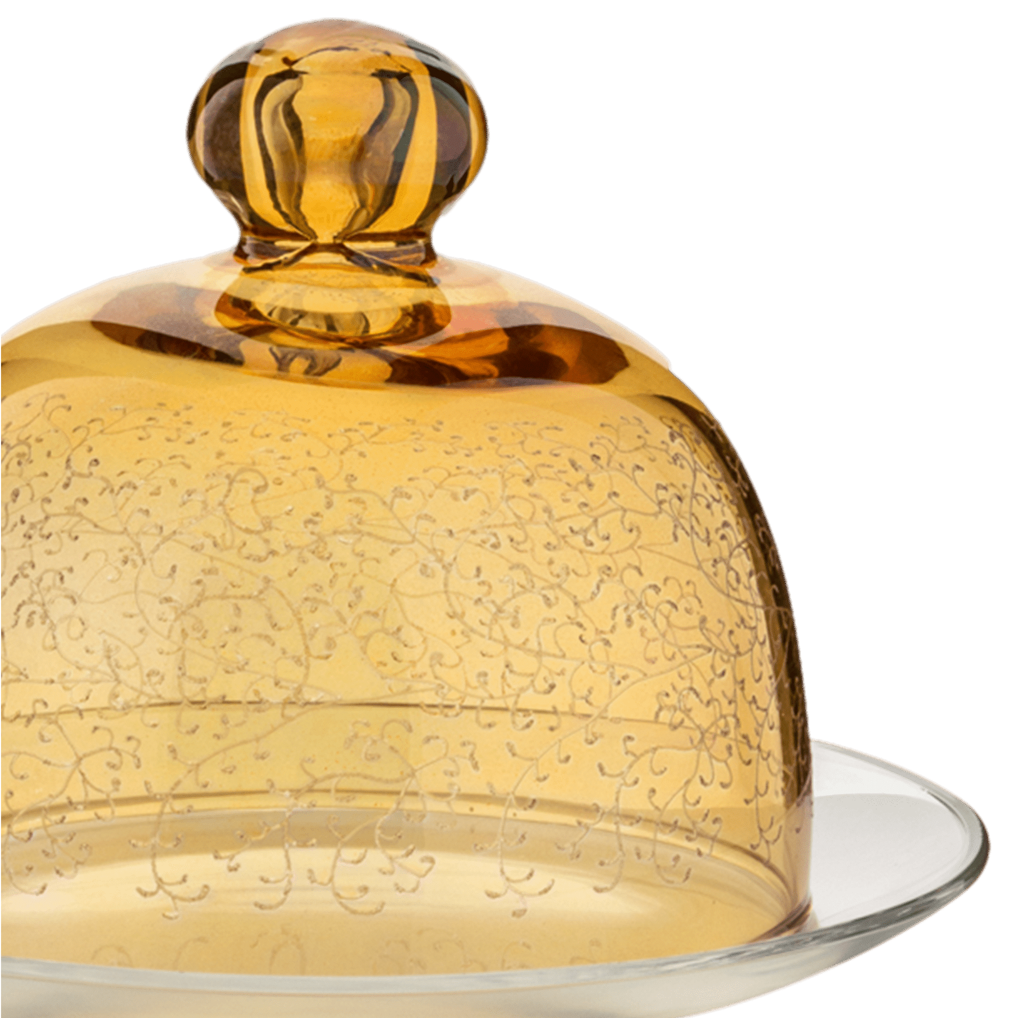 Torcello Chocolate Plate with Dome