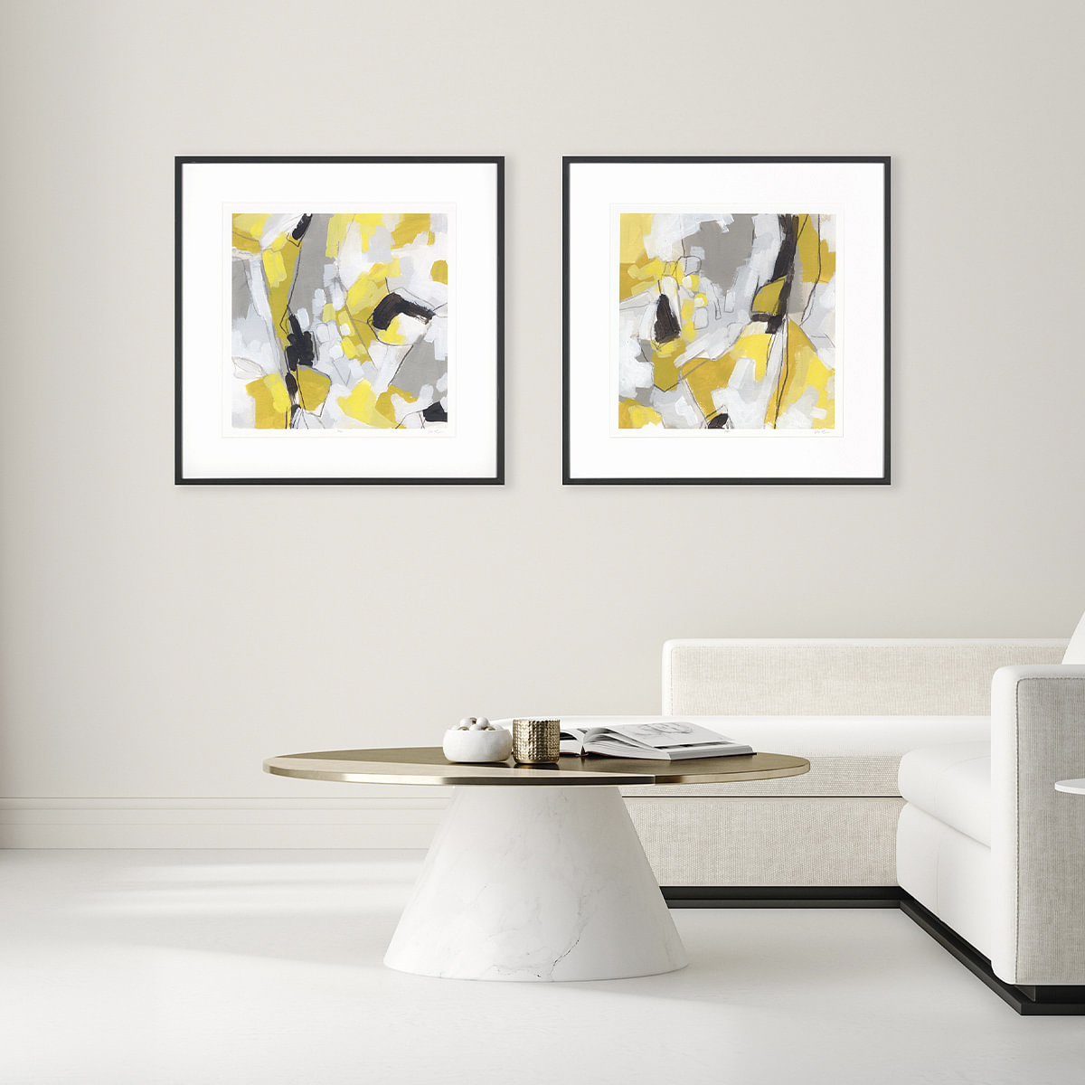 Citron Confetti Wall Art