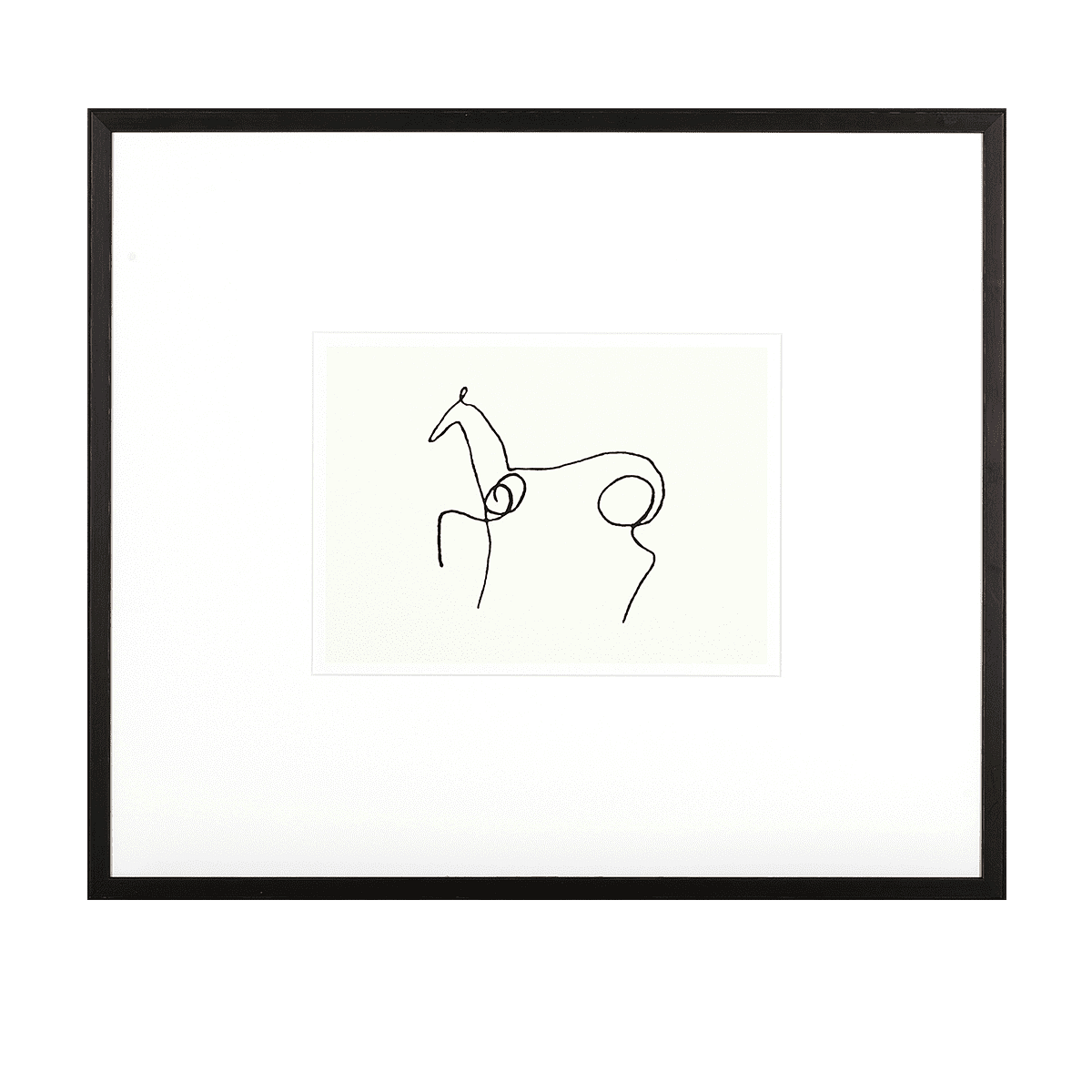 P Picasso : Le Cheval Wall Art