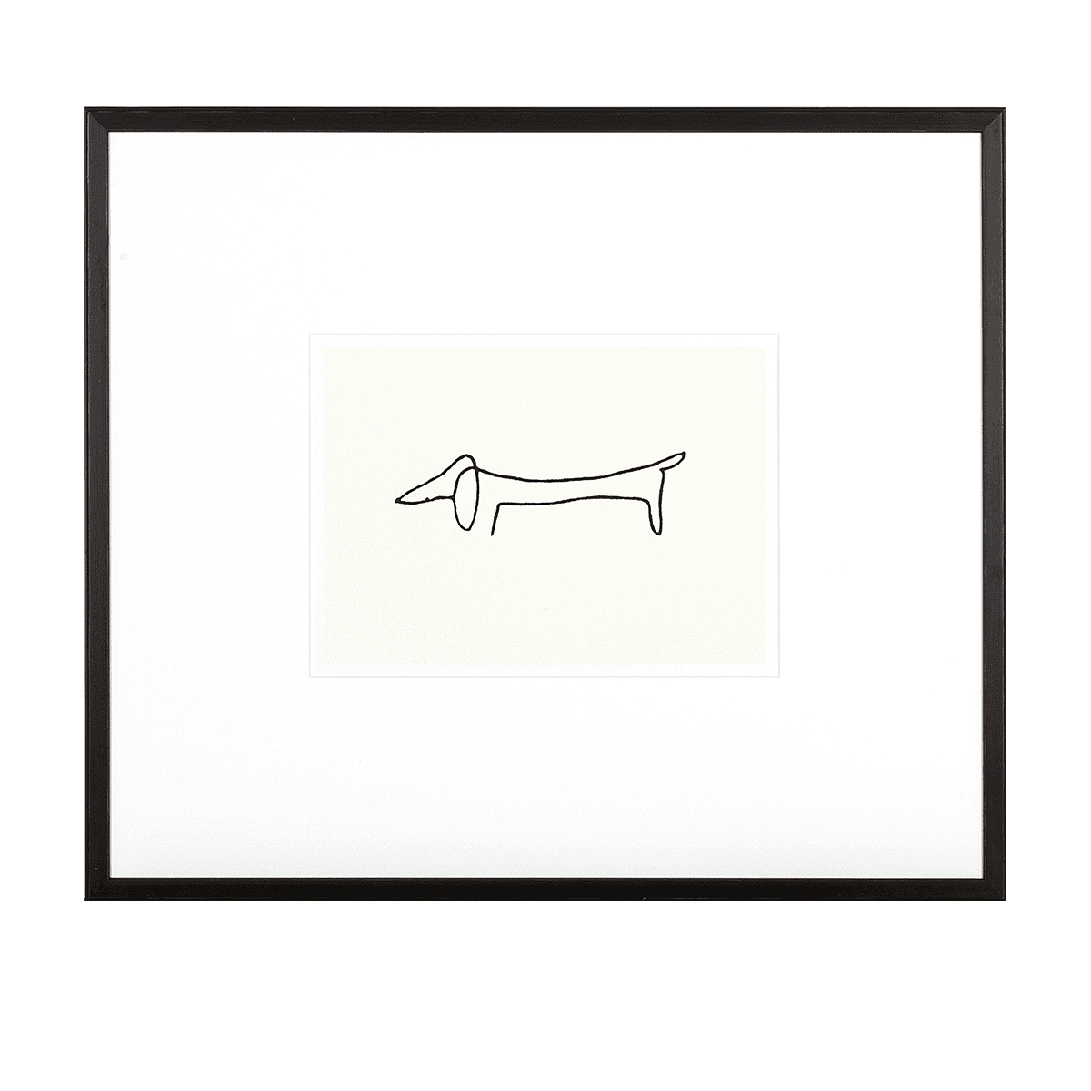 P Picasso : Le Chien Wall Art