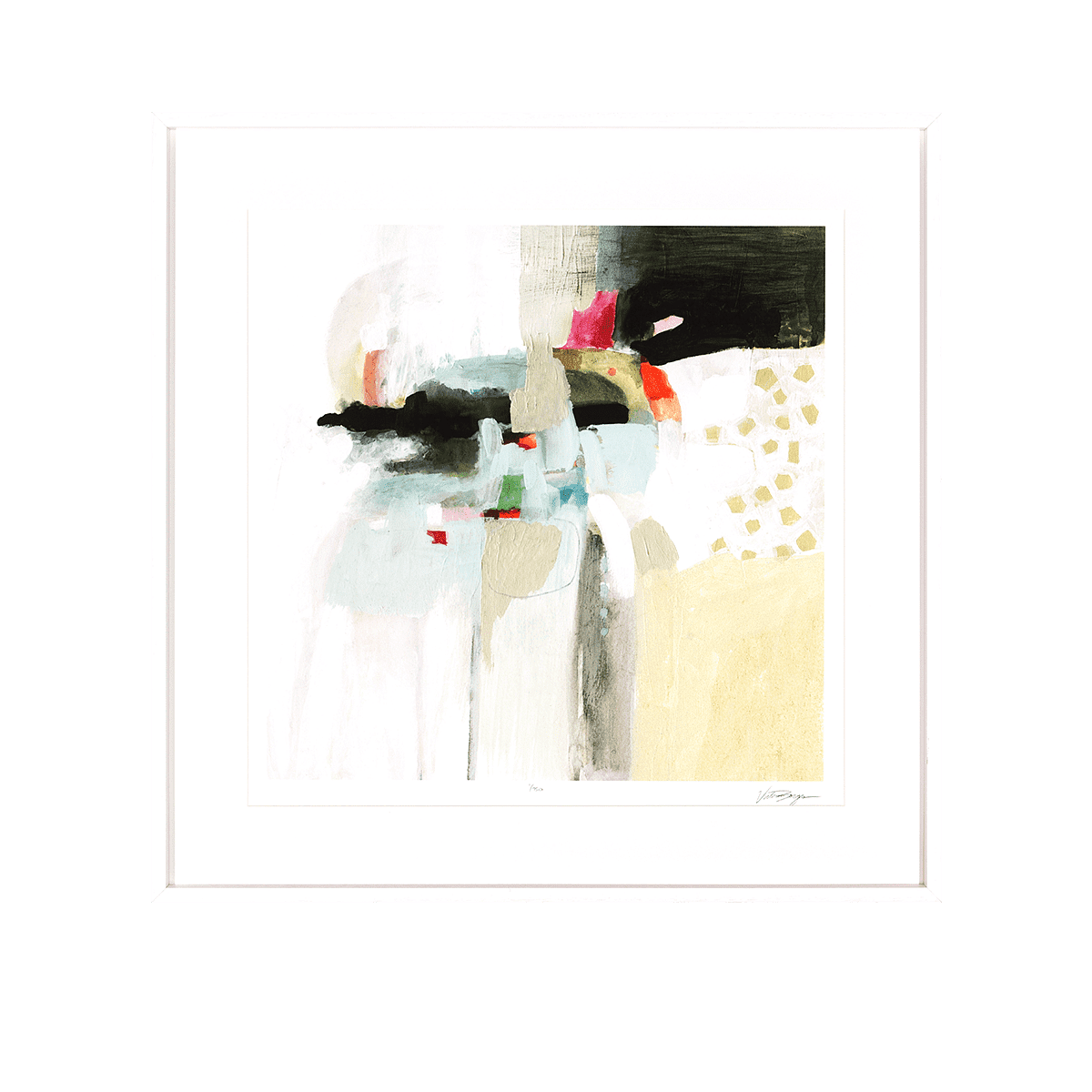 Kaleidoscope Falls Wall Art Ivory