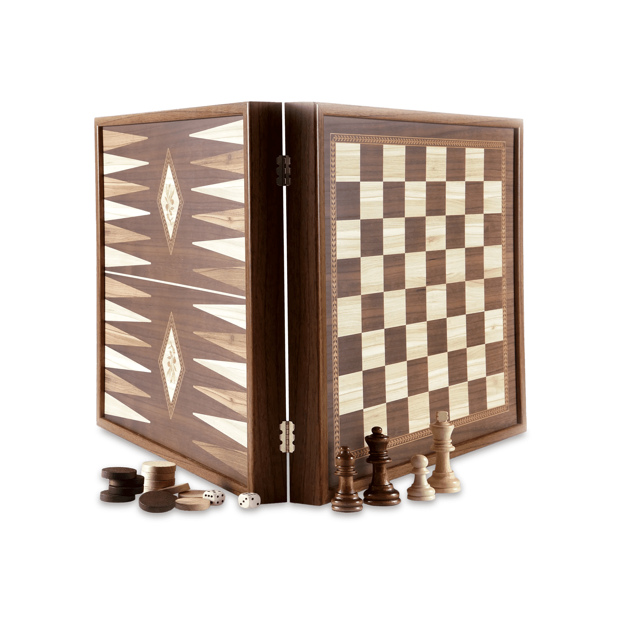 Classico Chess & Backgammon Combo Set