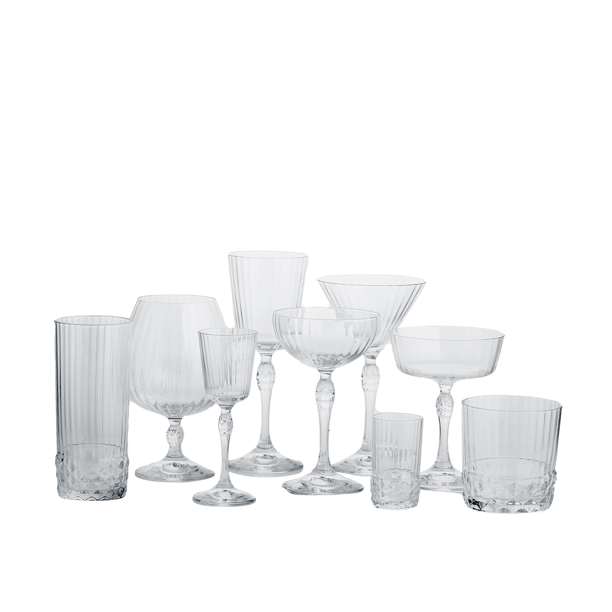 America 20s Champagne Coupe