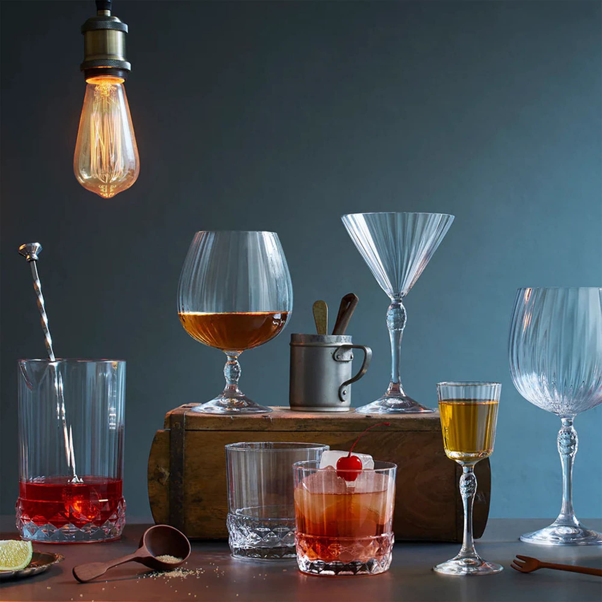 America '20s Double Old Fashioned Glass