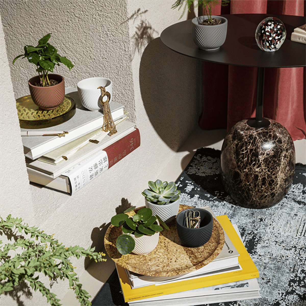 Jasper Folia Indoor Planters