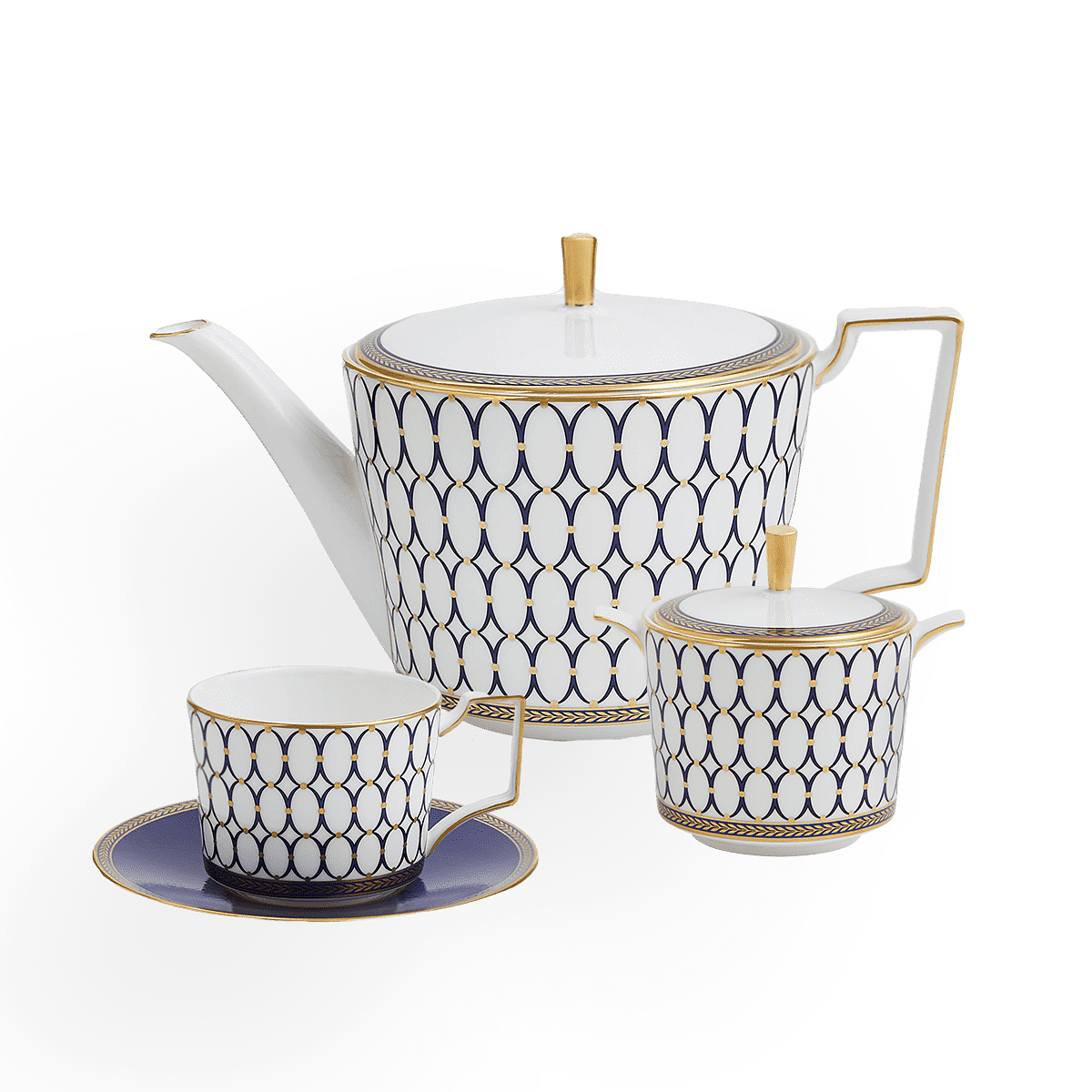 Renaissance Gold Tea Cup & Saucer
