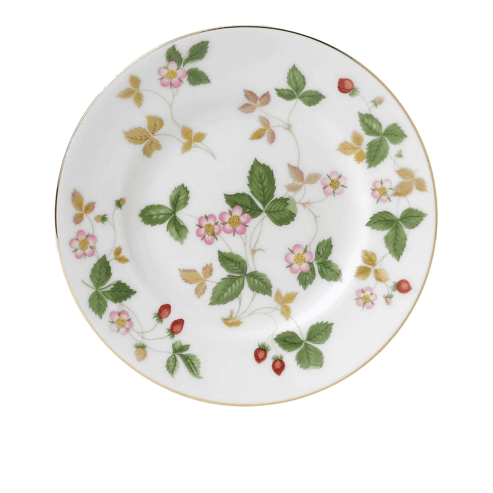 Wild Strawberry Bread & Butter Plate