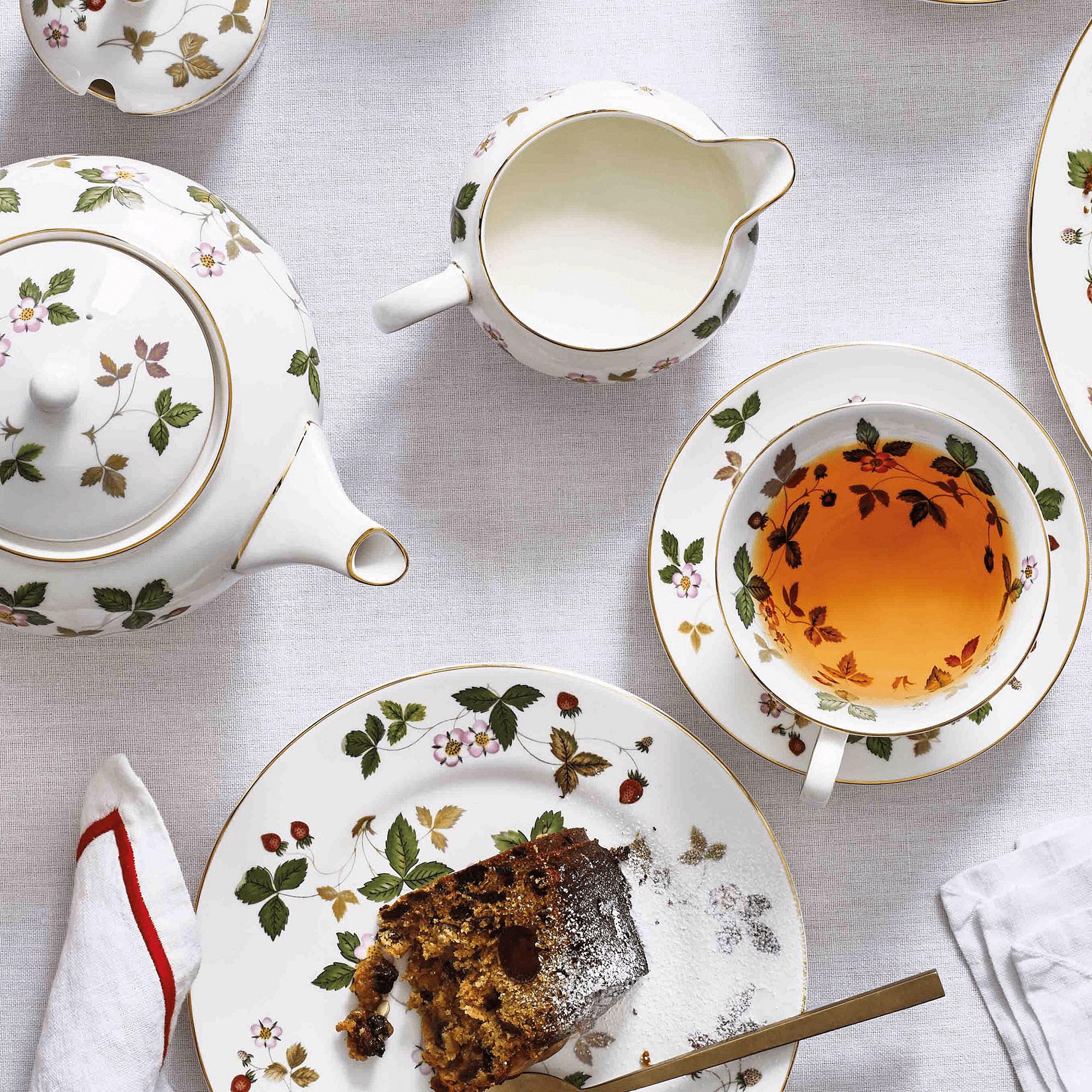 Wild Strawberry Teapot