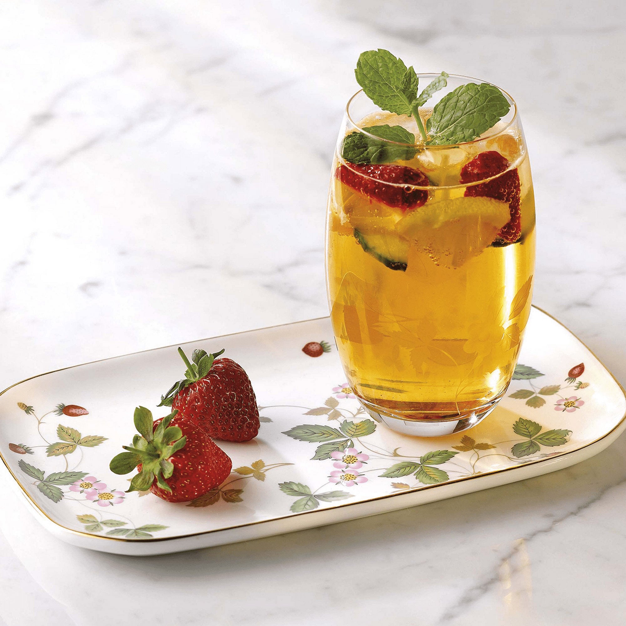 Wild Strawberry Serving Tray/Salver