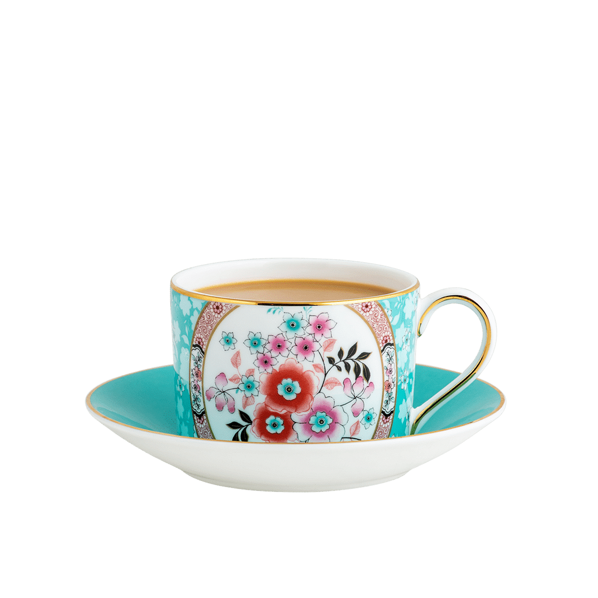 Wonderlust Camellia Teacup & Saucer