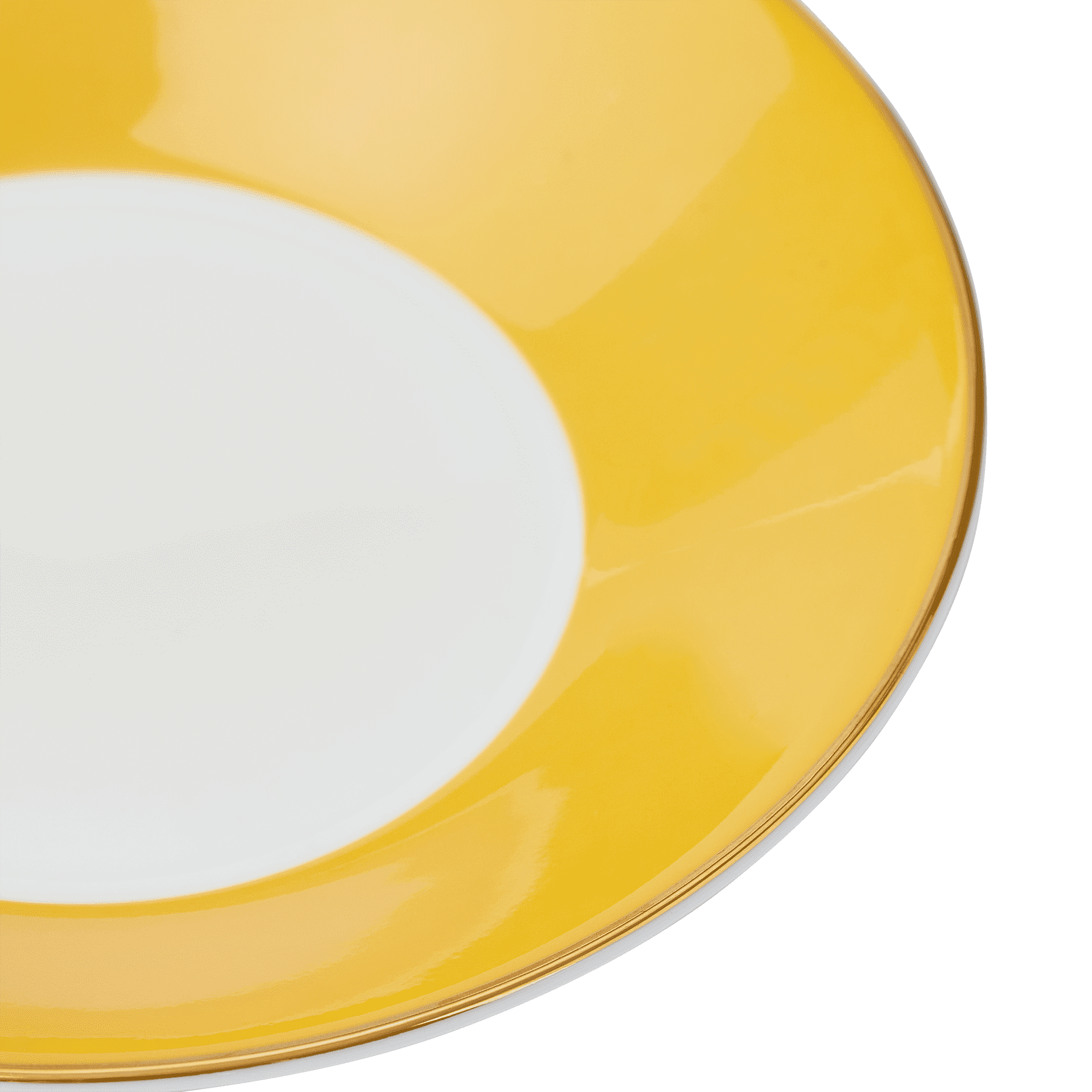 Wonderlust Yellow Tonquin Teacup & Saucer