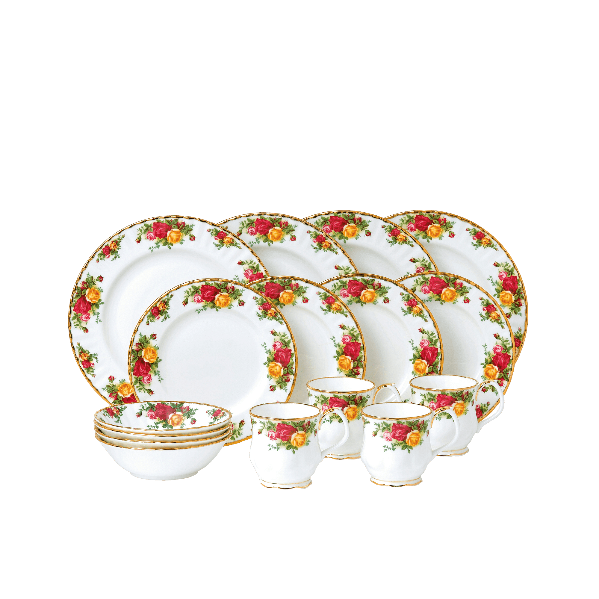 Old Country Roses Cake Stand 3-Tier