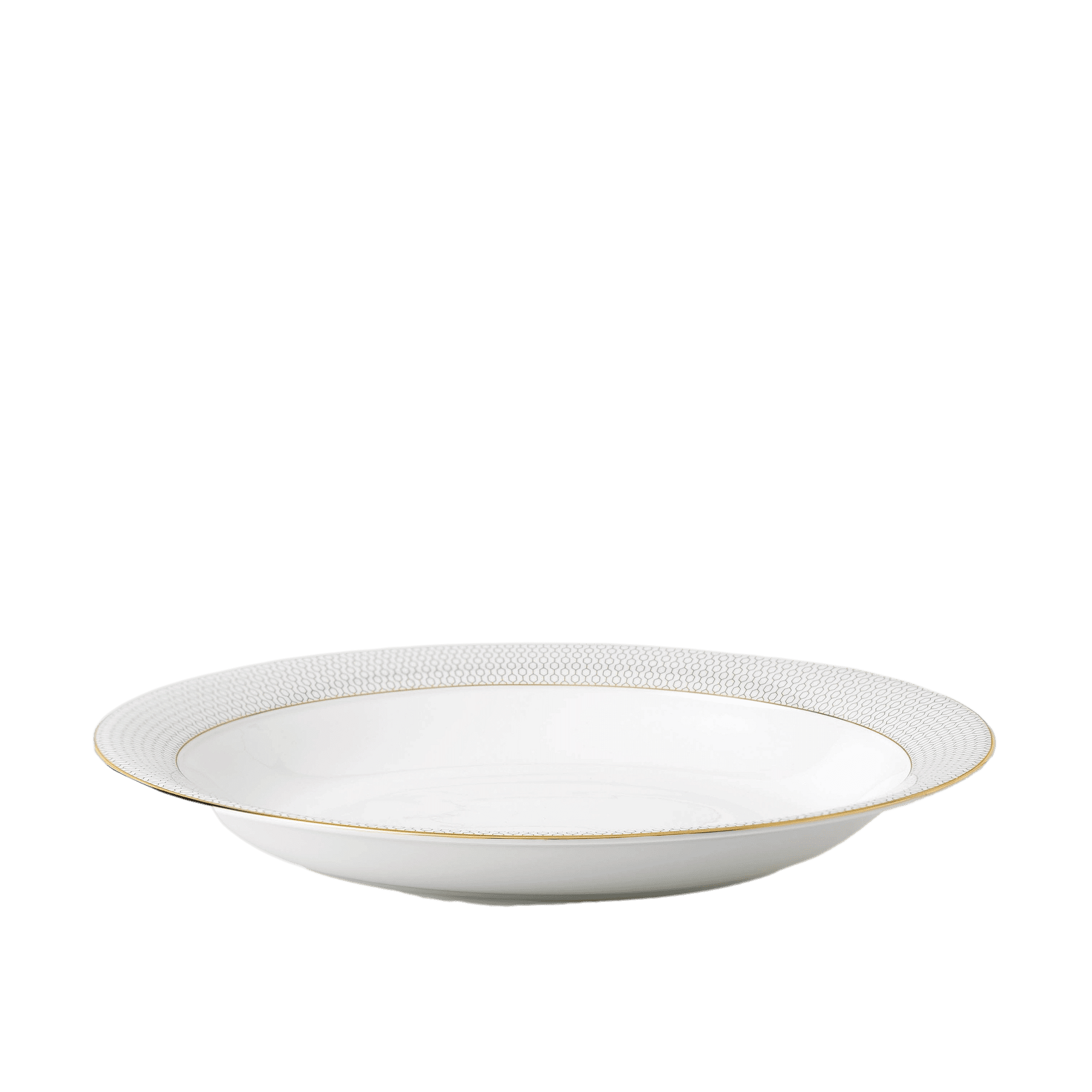 Gio Gold Open Oval Vegetable dish