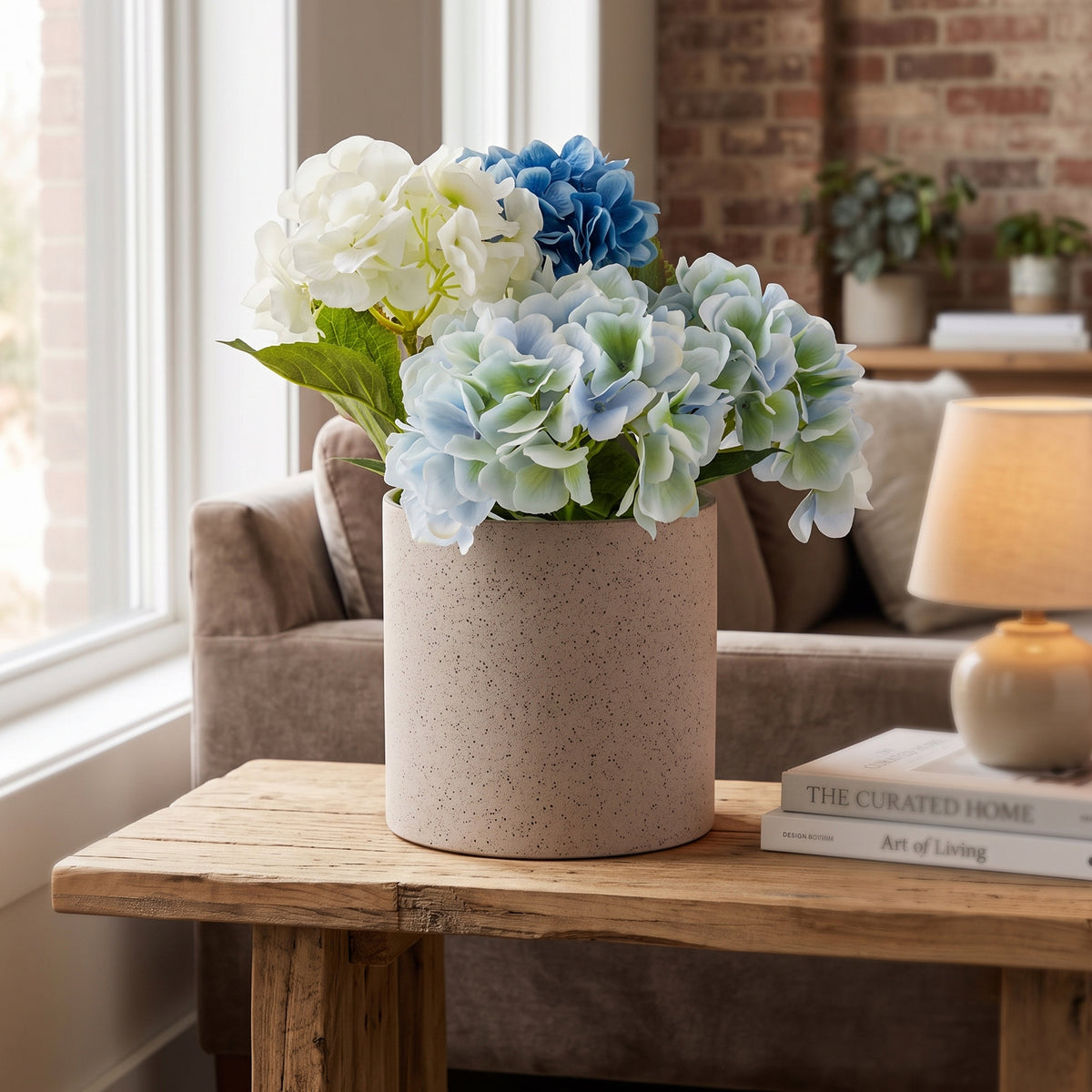 Gravel Indoor Planter Taupe