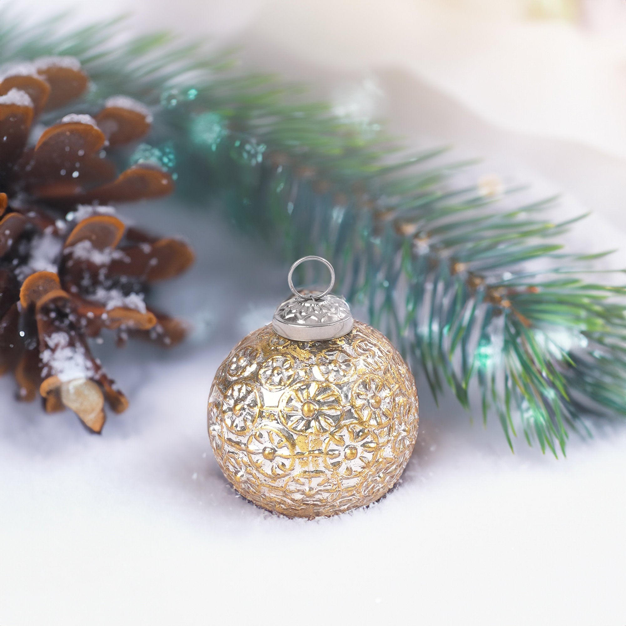 Christmas Ornament Rosette