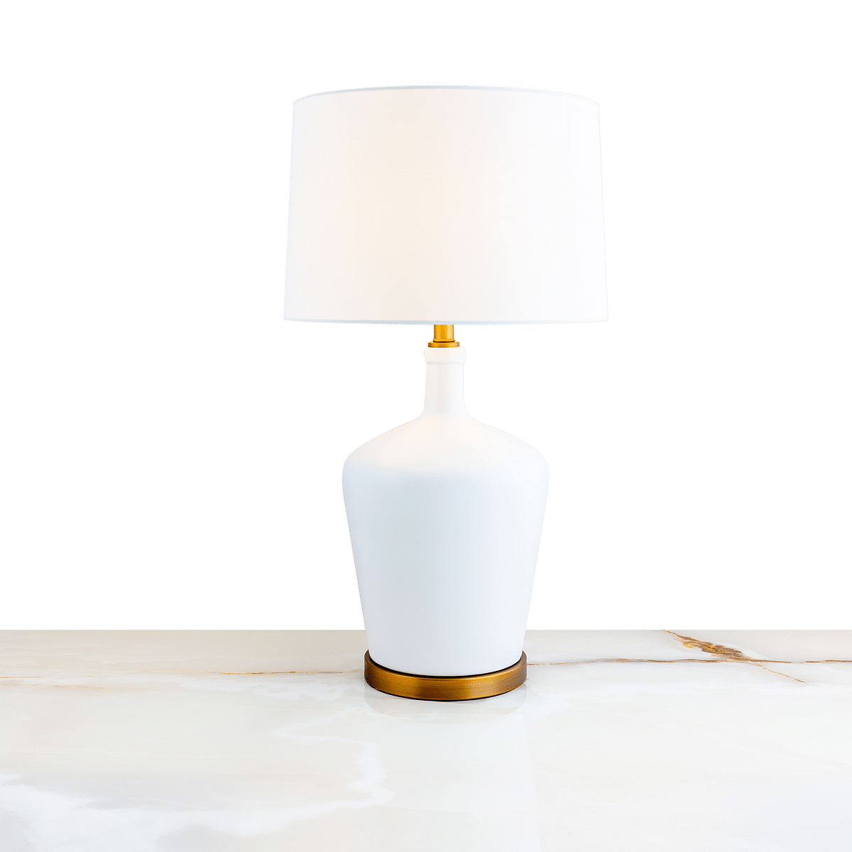 Miller Table Lamp White